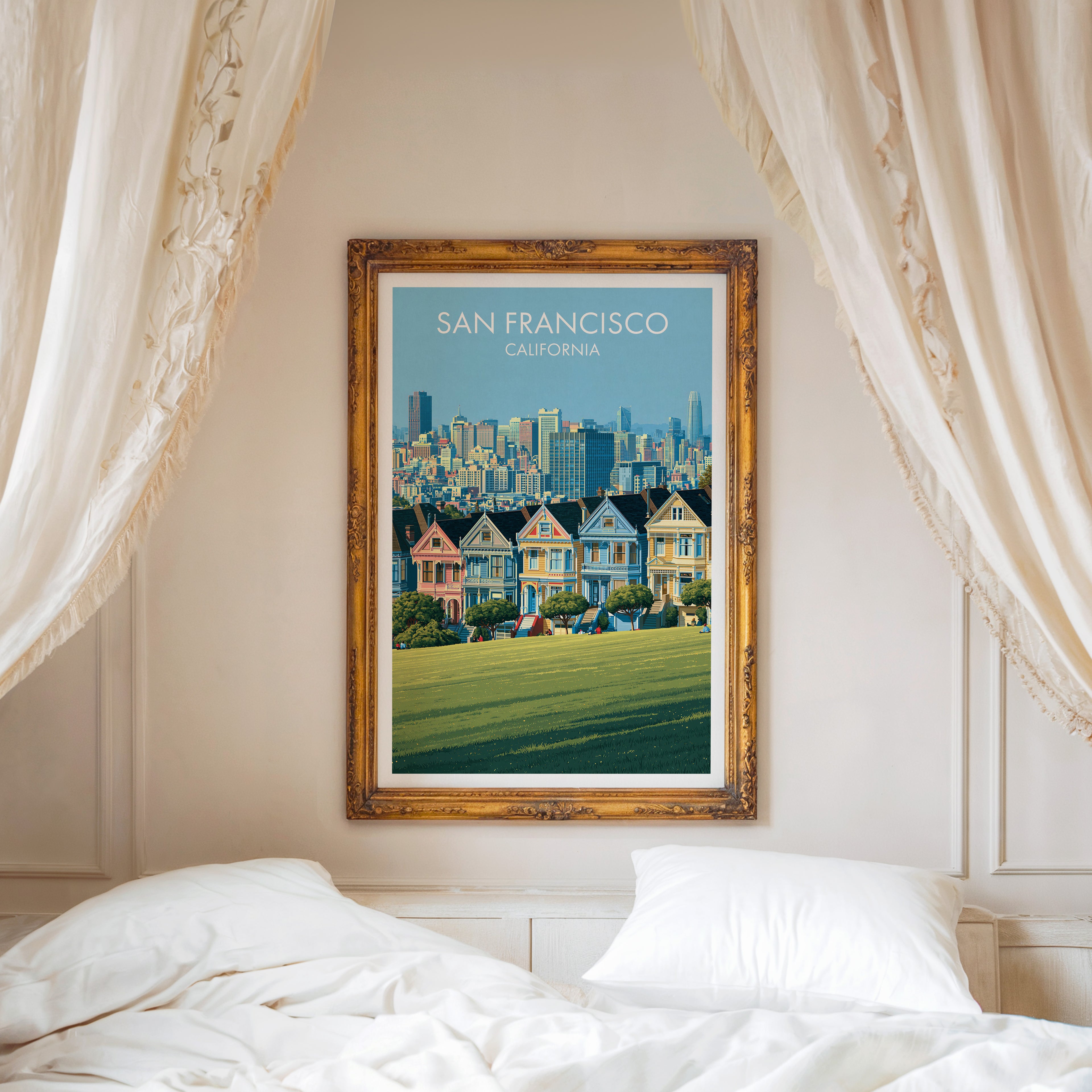 Painted Ladies San Francisco California