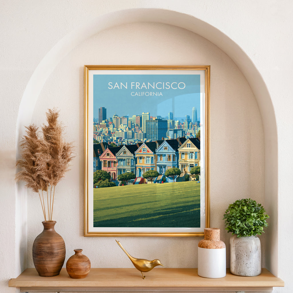 Painted Ladies San Francisco California