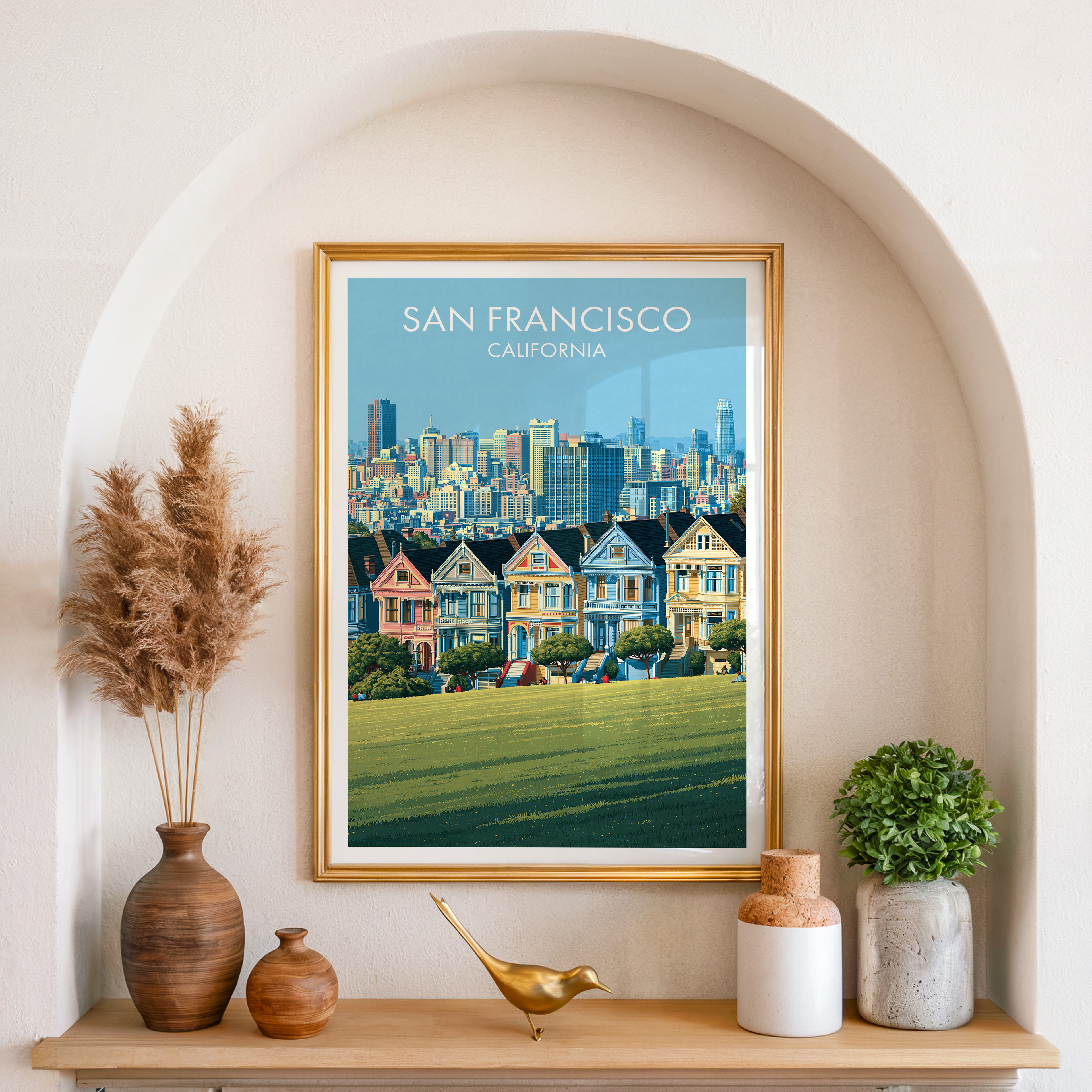 Painted Ladies San Francisco California