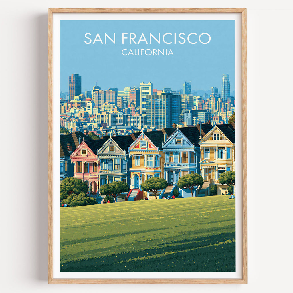 Painted Ladies San Francisco California