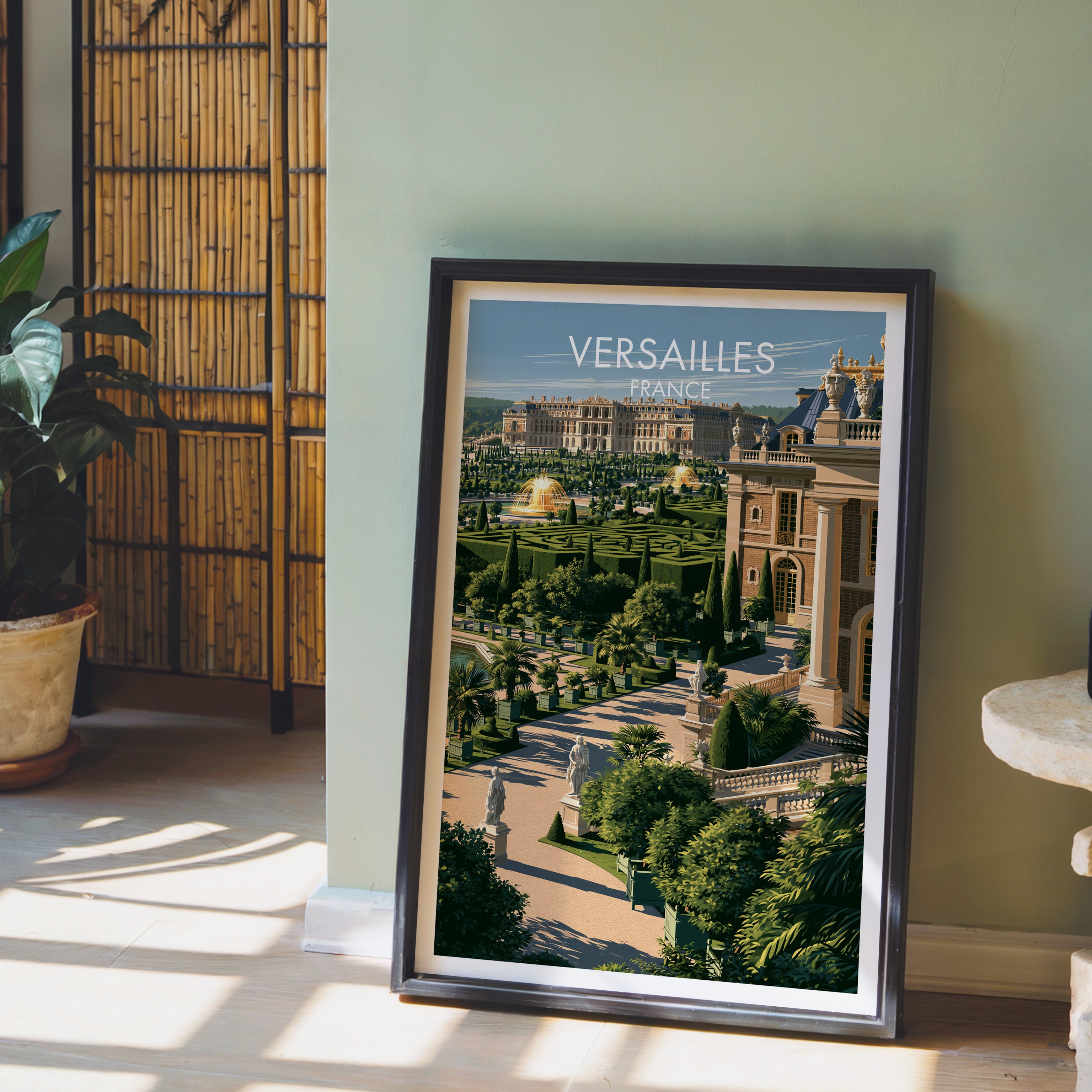 Schlossgärten Versailles Frankreich