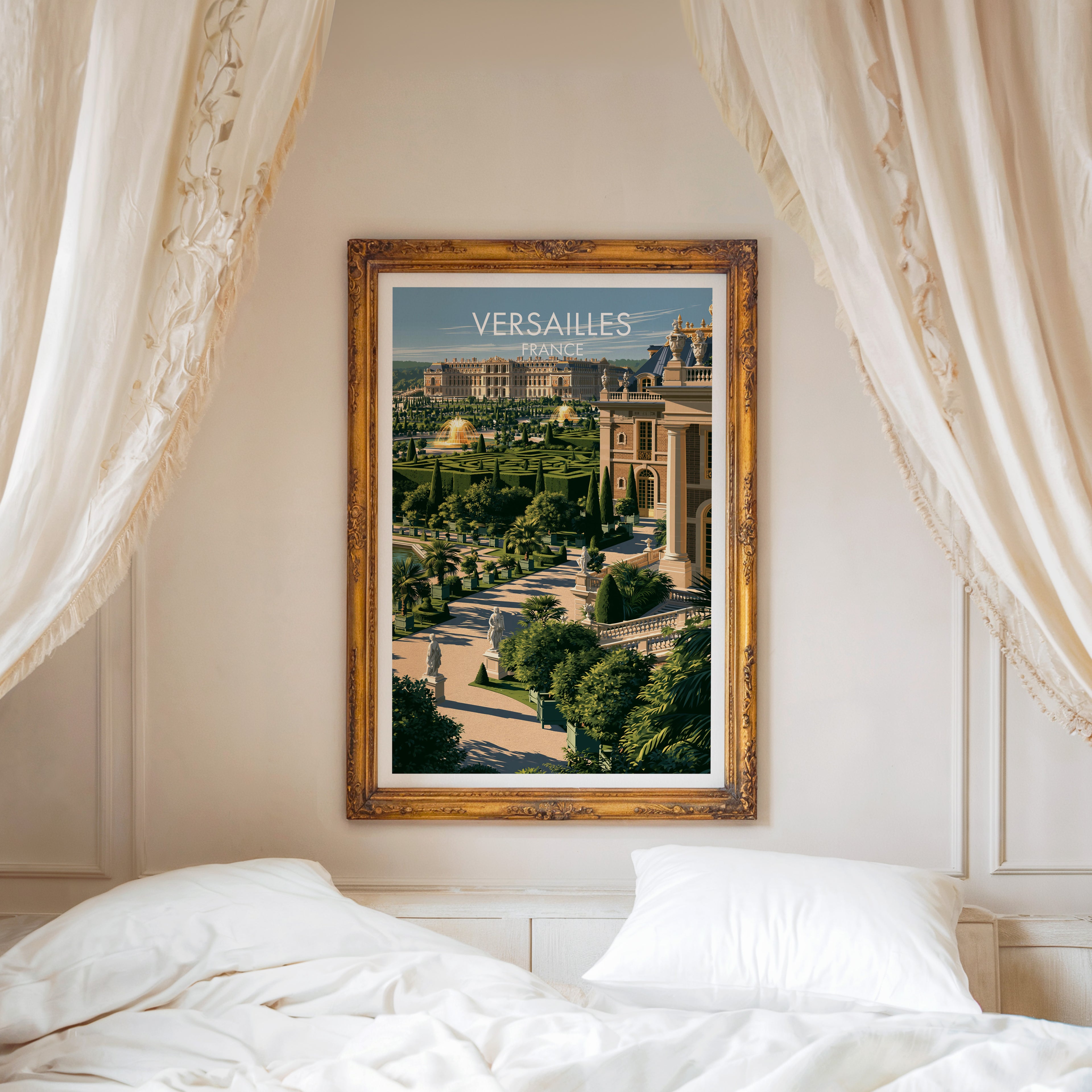 Schlossgärten Versailles Frankreich