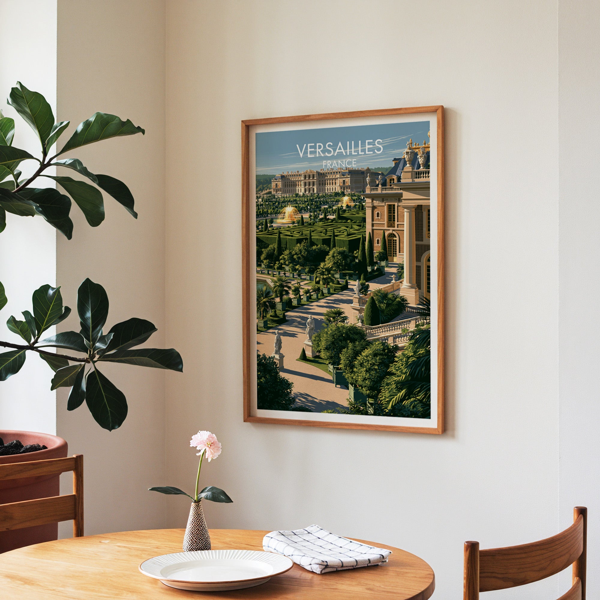 Schlossgärten Versailles Frankreich