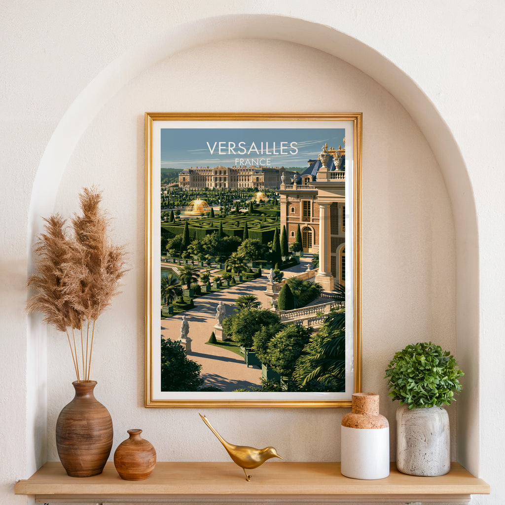 Schlossgärten Versailles Frankreich
