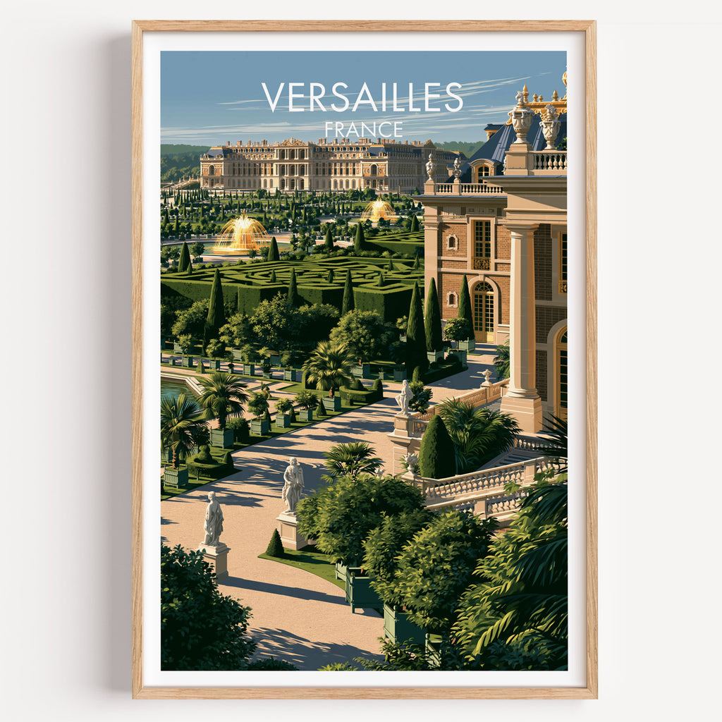 Schlossgärten Versailles Frankreich
