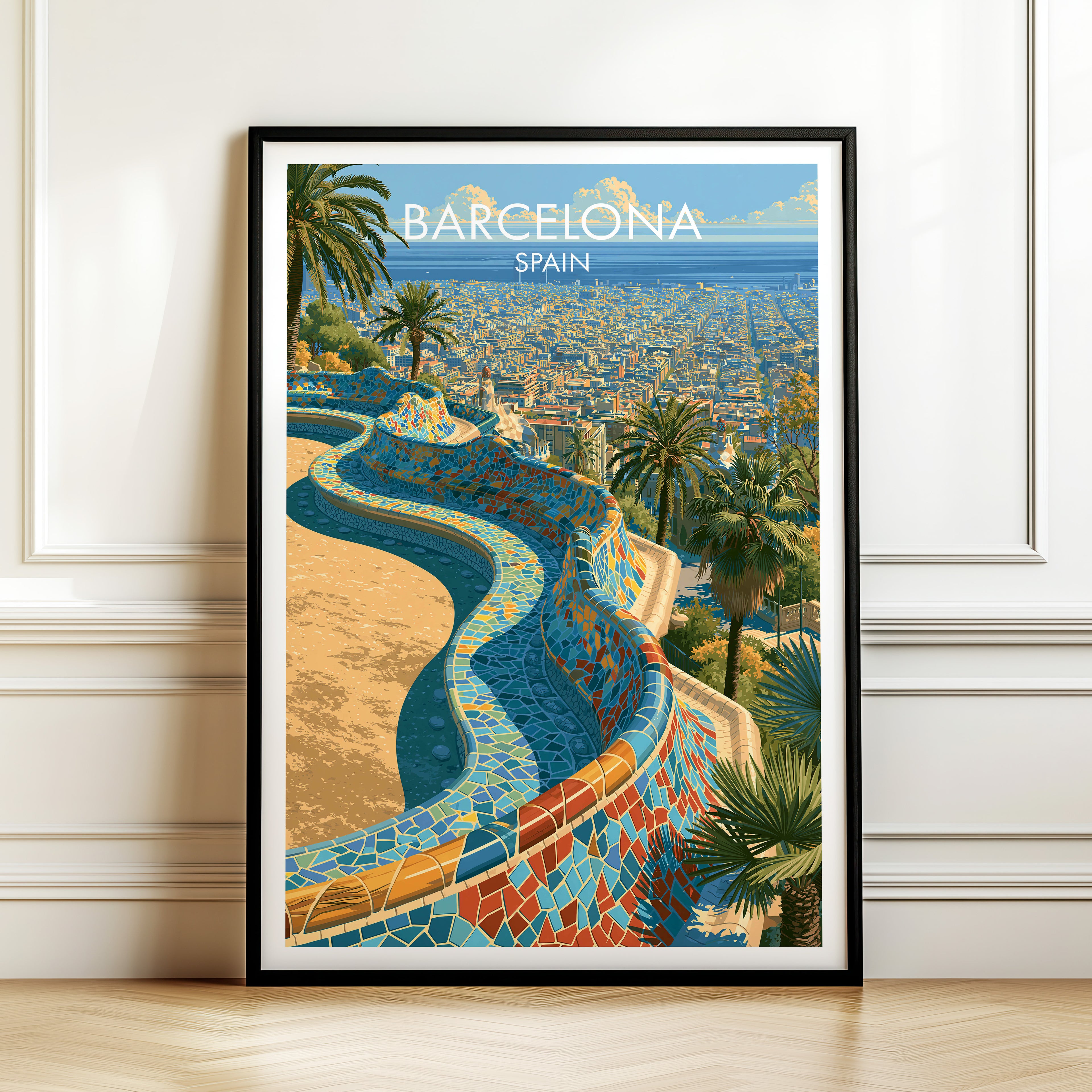 Parc Güell Barcelone Espagne