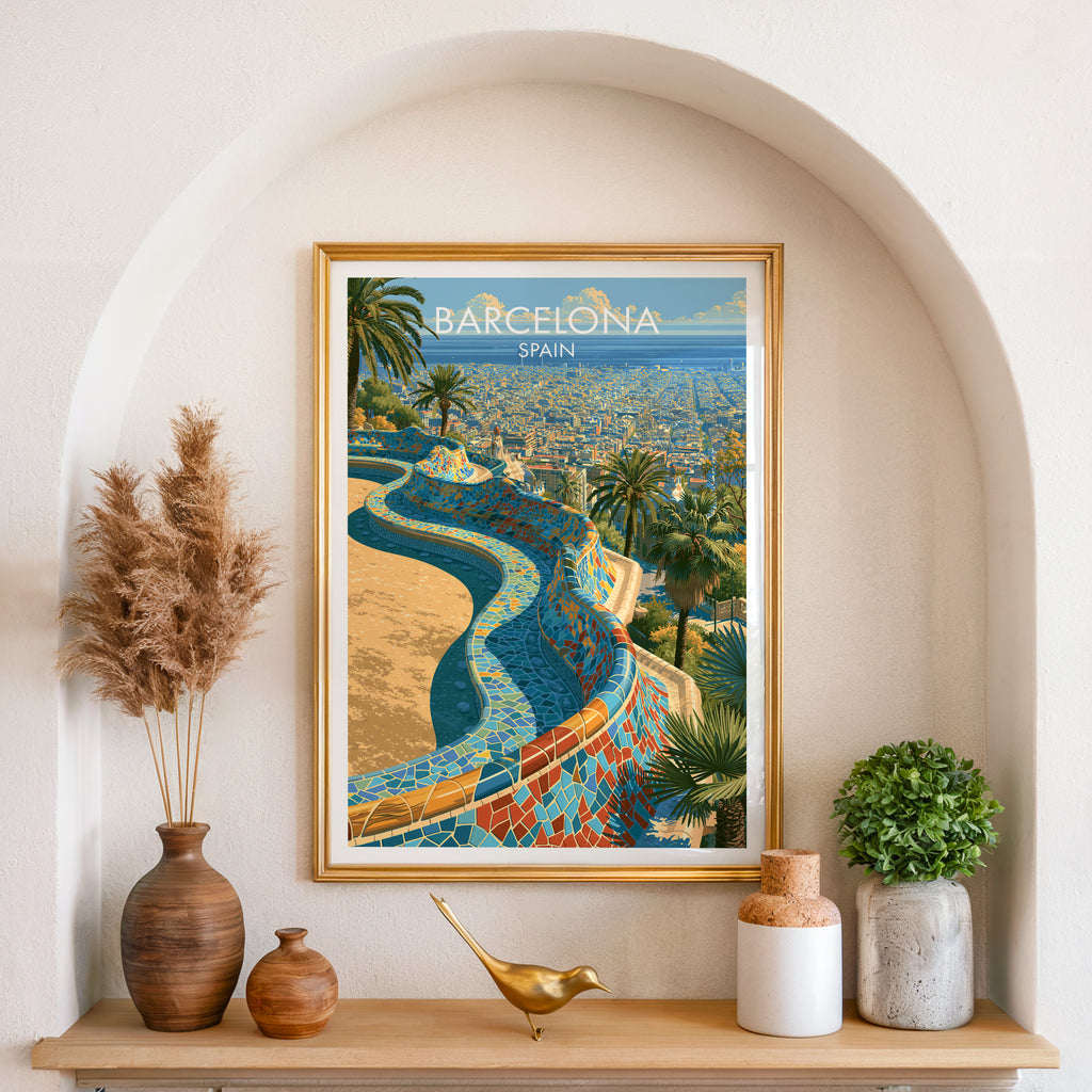 Parc Güell Barcelone Espagne