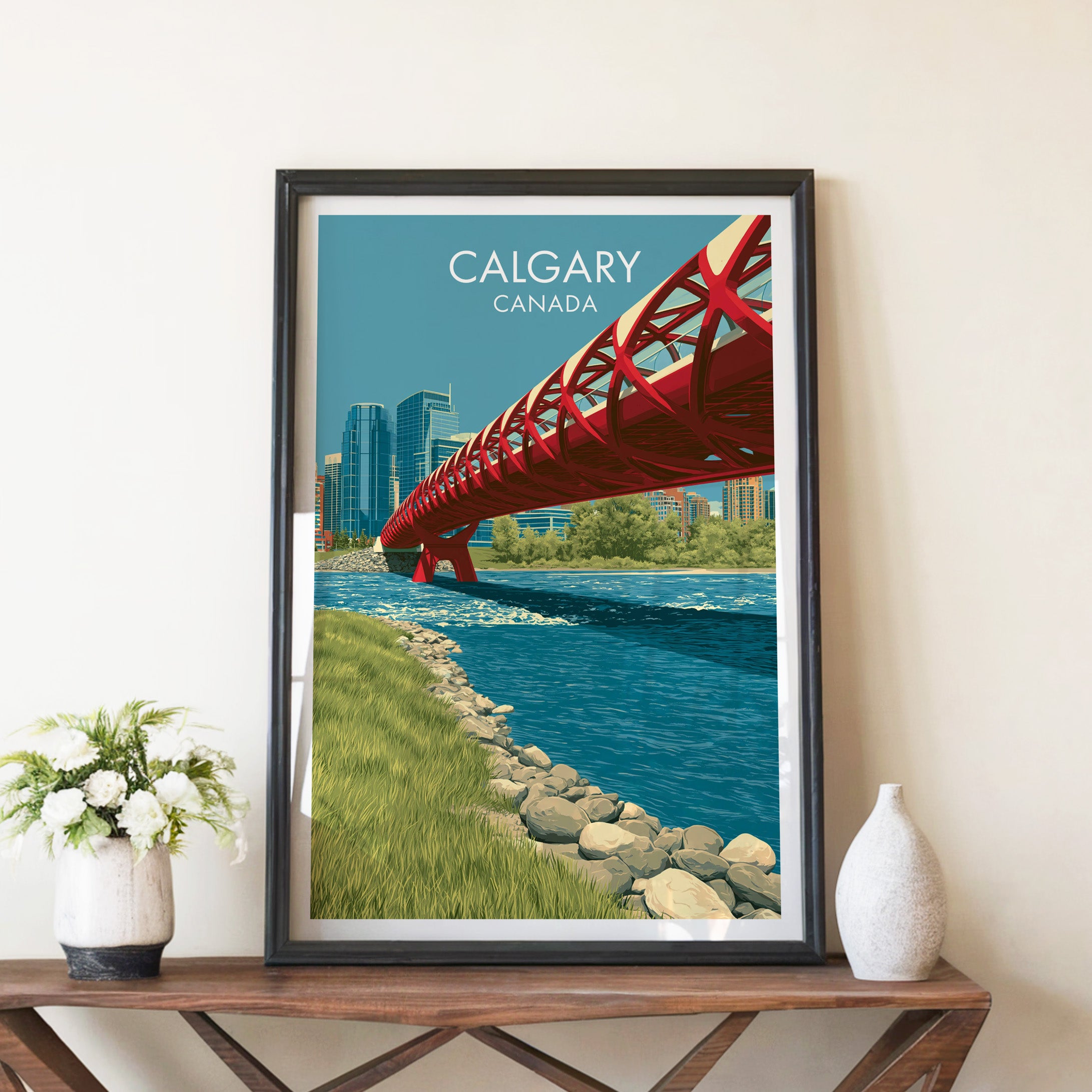Peace Bridge Calgary Alberta Canada