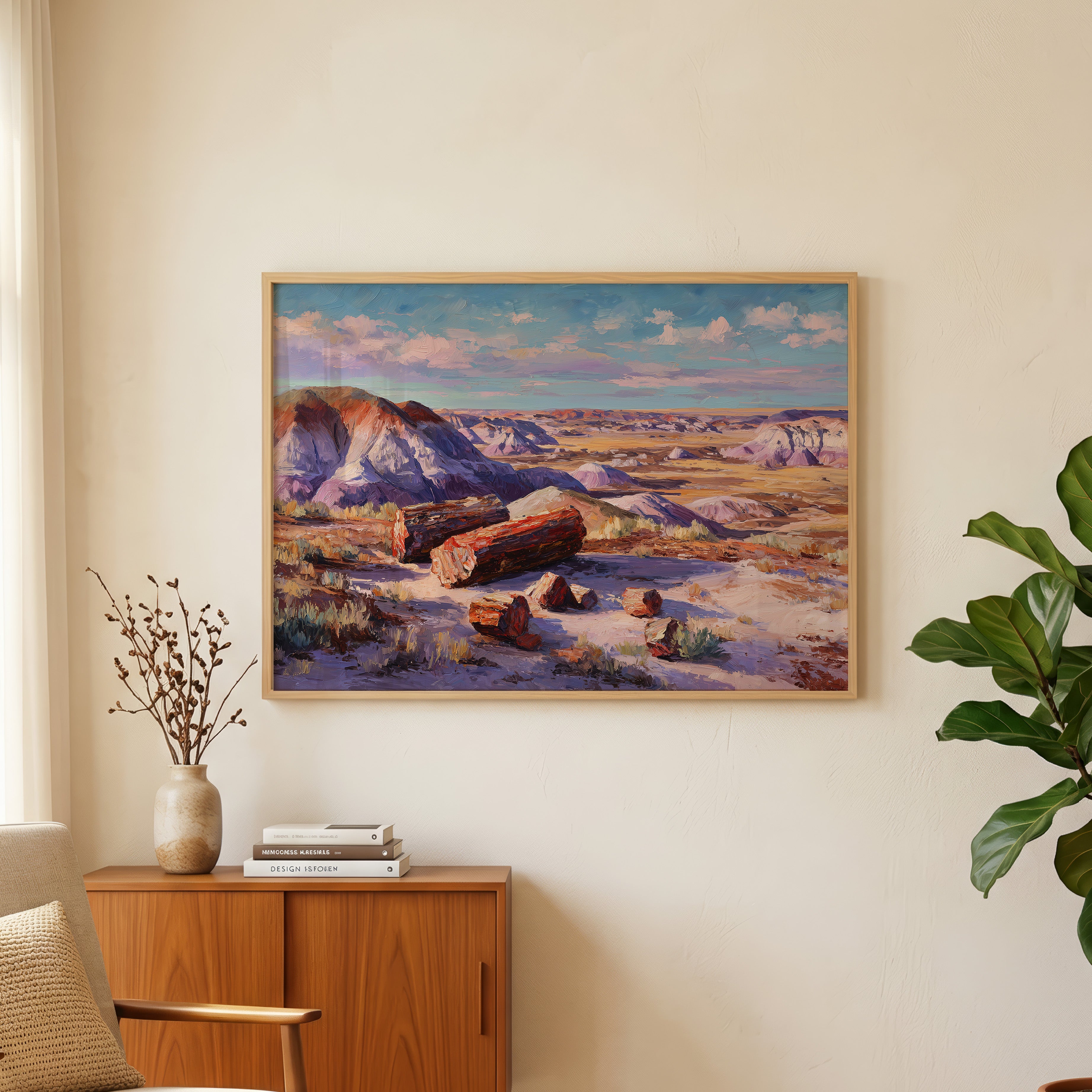 Petrified Forest National Park Oil Painting