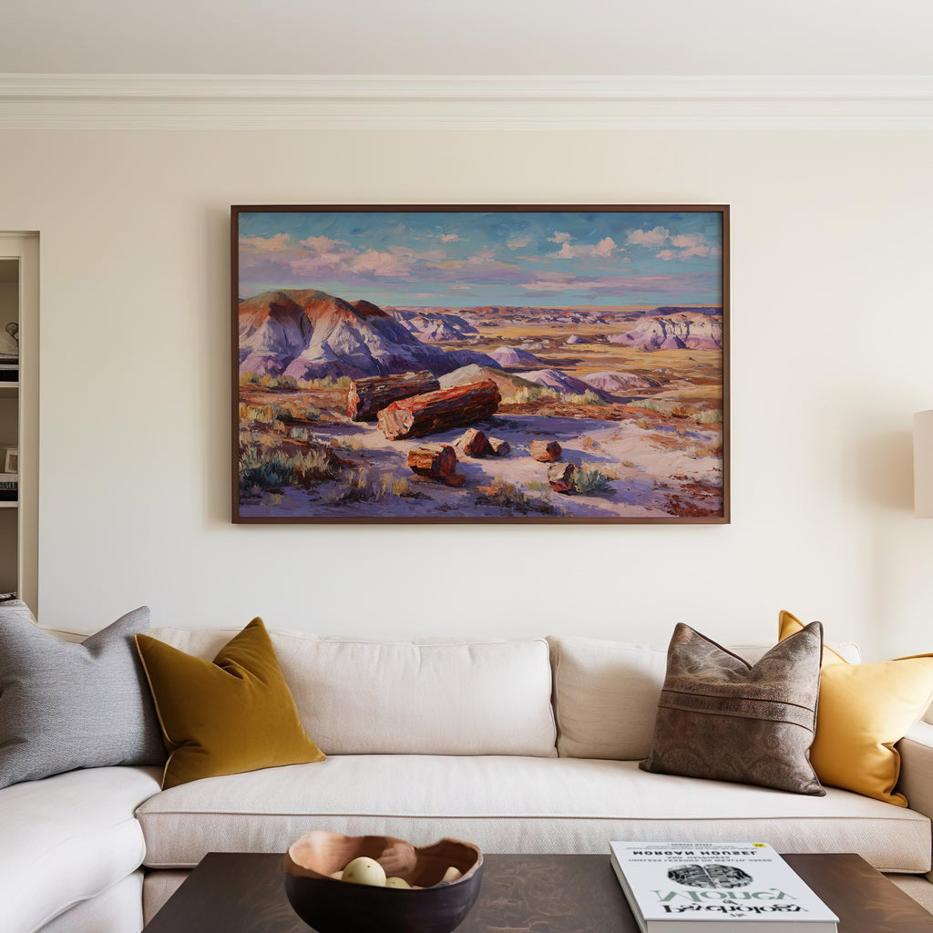 Petrified Forest National Park Oil Painting