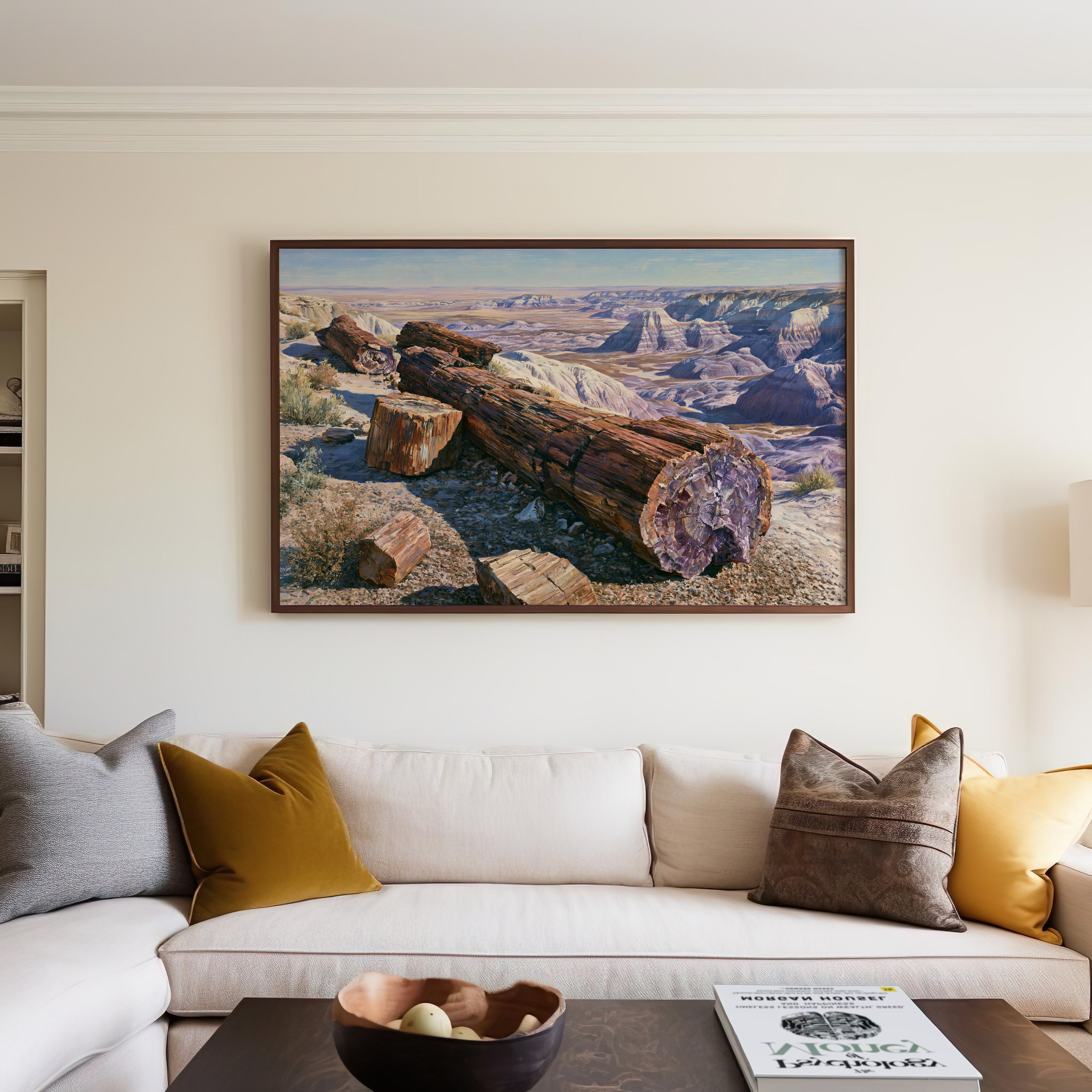 Petrified Forest National Park Classical Oil Painting