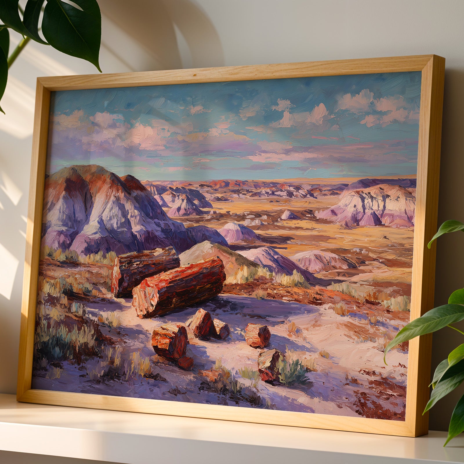 Petrified Forest National Park Oil Painting