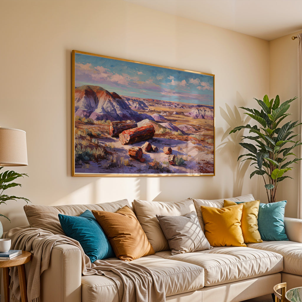 Petrified Forest National Park Oil Painting