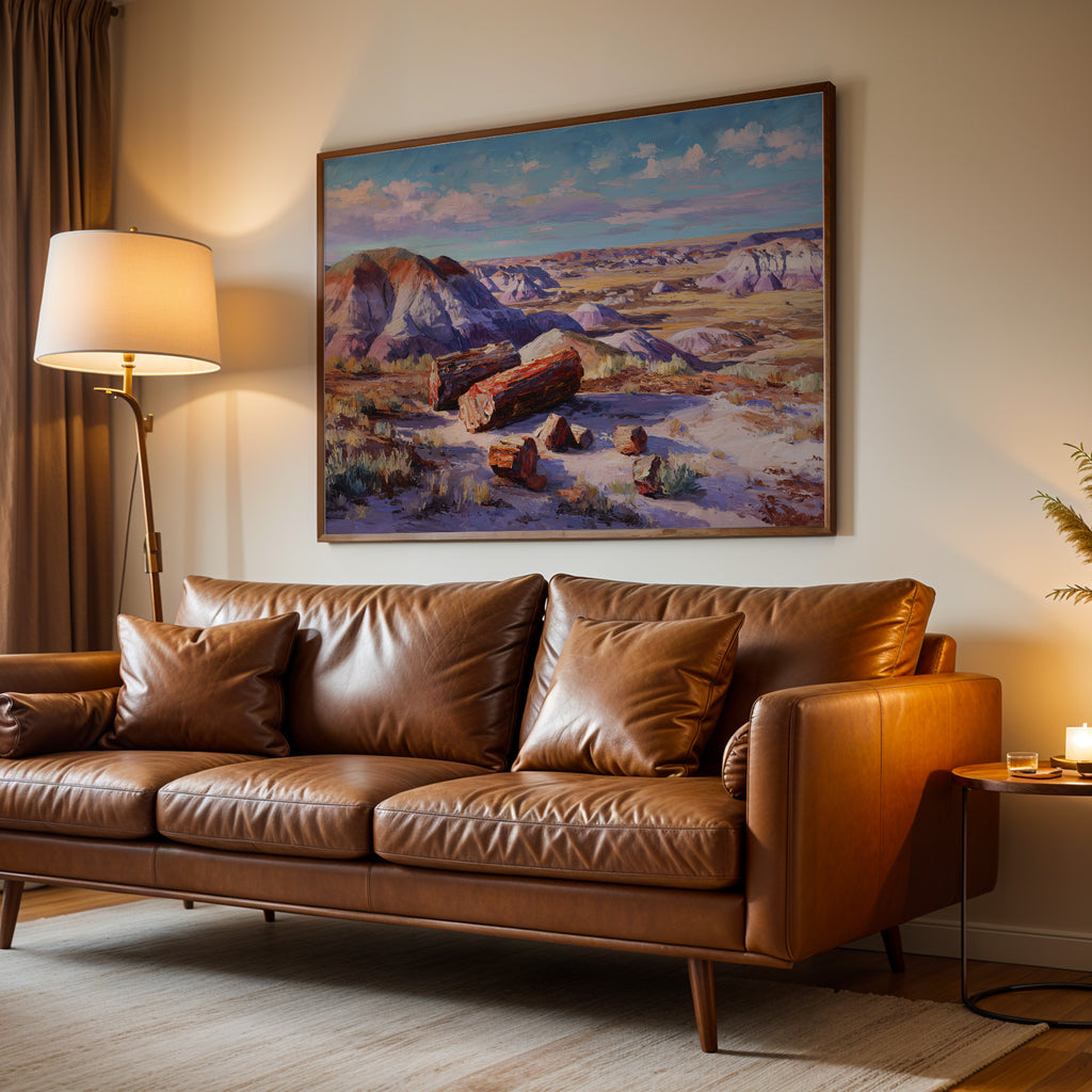 Petrified Forest National Park Oil Painting