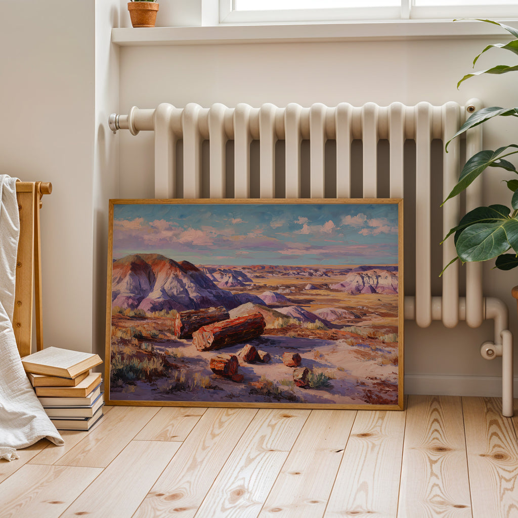 Petrified Forest National Park Oil Painting