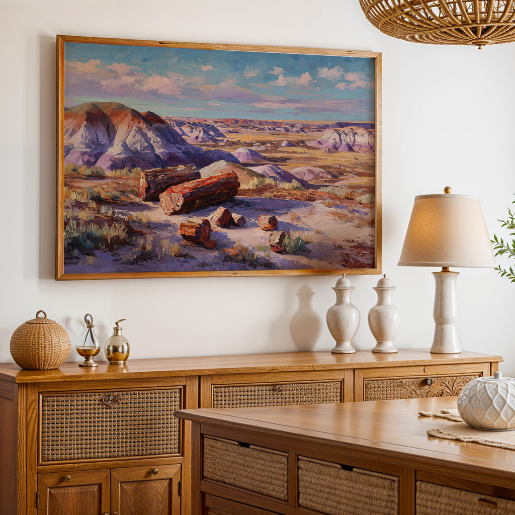 Petrified Forest National Park Oil Painting