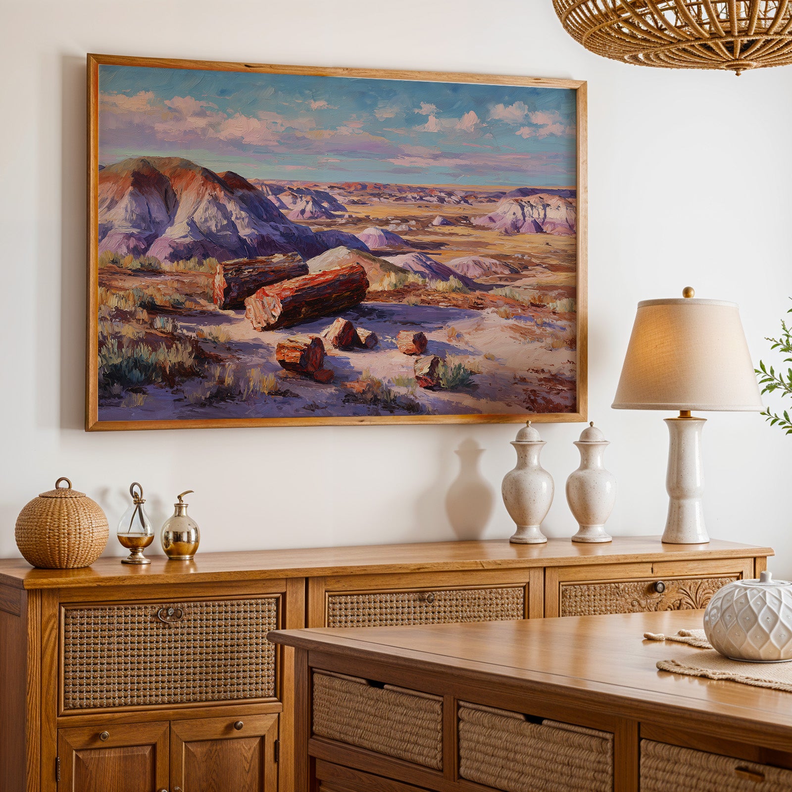 Petrified Forest National Park Oil Painting