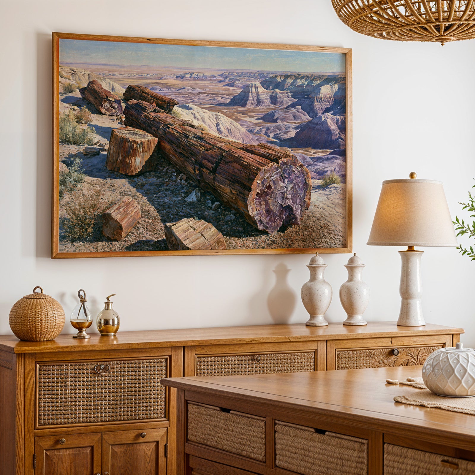 Petrified Forest National Park Classical Oil Painting