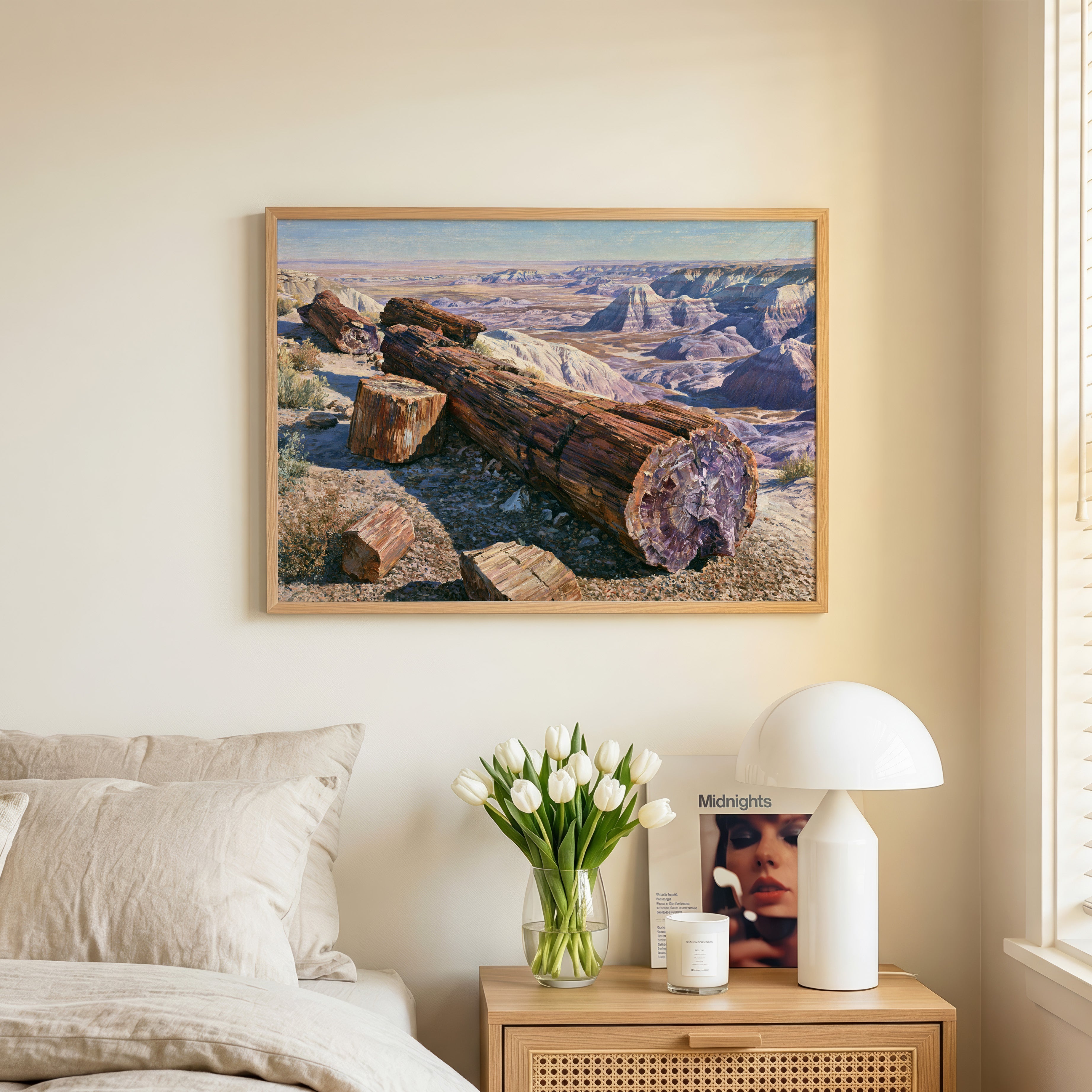 Petrified Forest National Park Classical Oil Painting