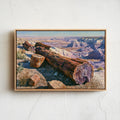 Petrified Forest National Park Classical Oil Painting