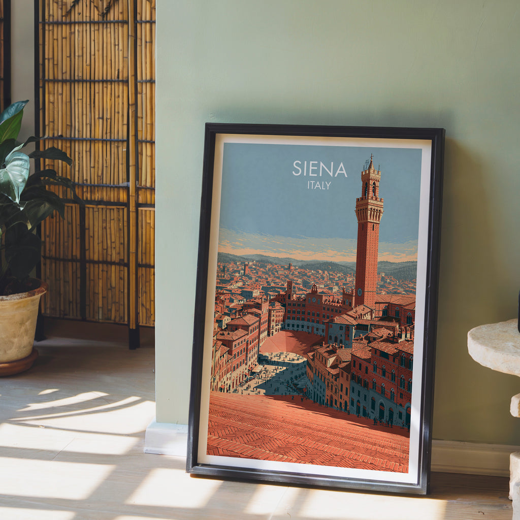 Piazza del Campo Sienne Italie