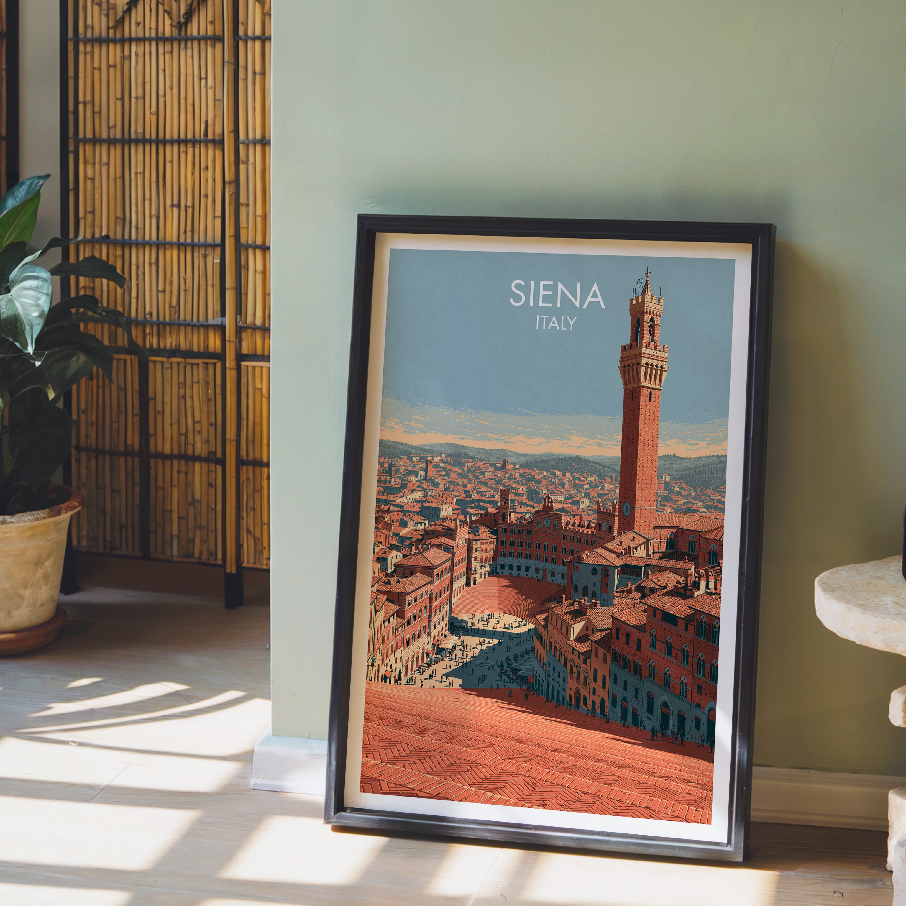 Piazza del Campo Sienne Italie