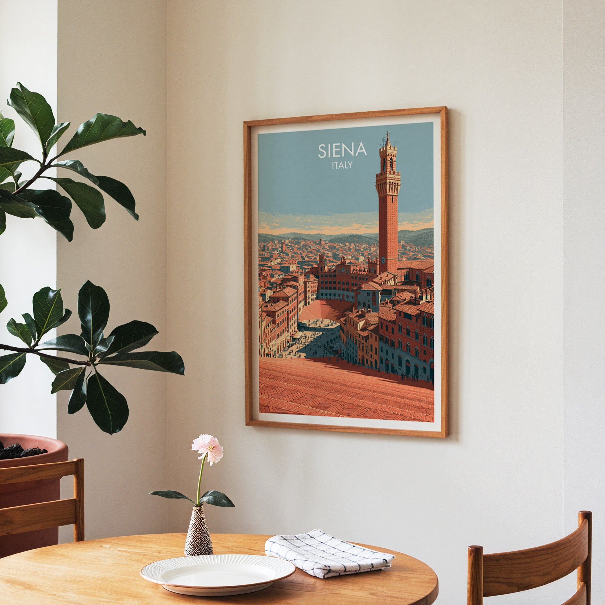 Piazza del Campo Sienne Italie