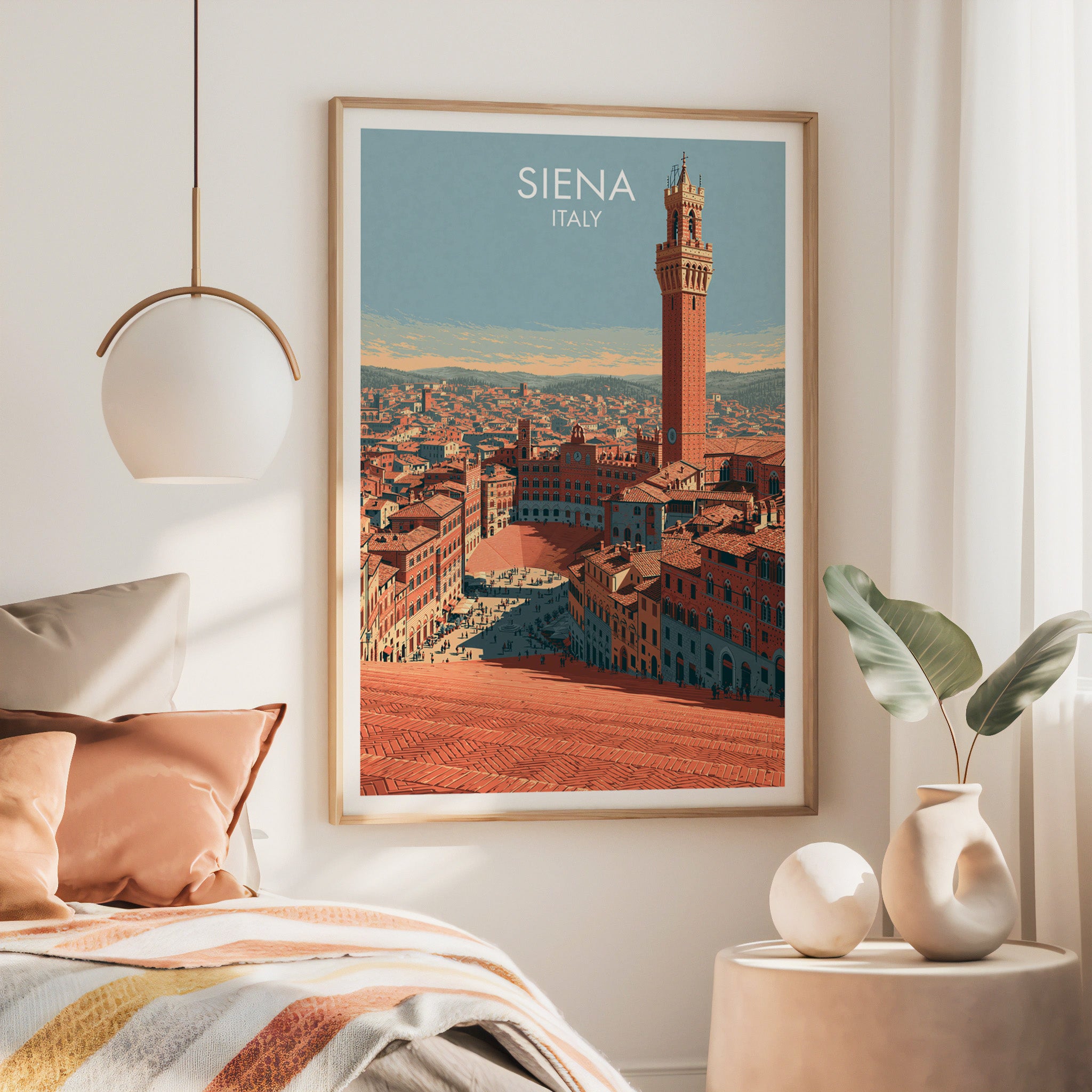 Piazza del Campo Sienne Italie