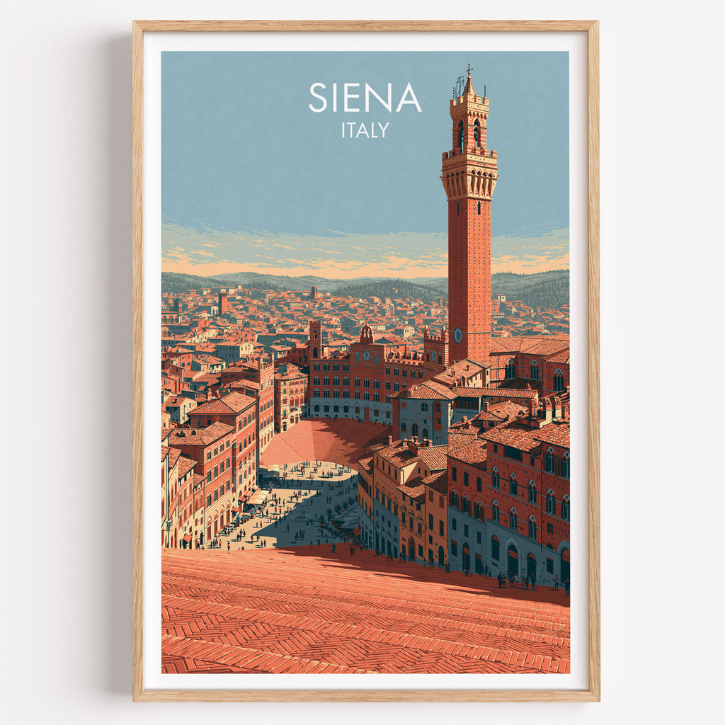 Piazza del Campo Sienne Italie