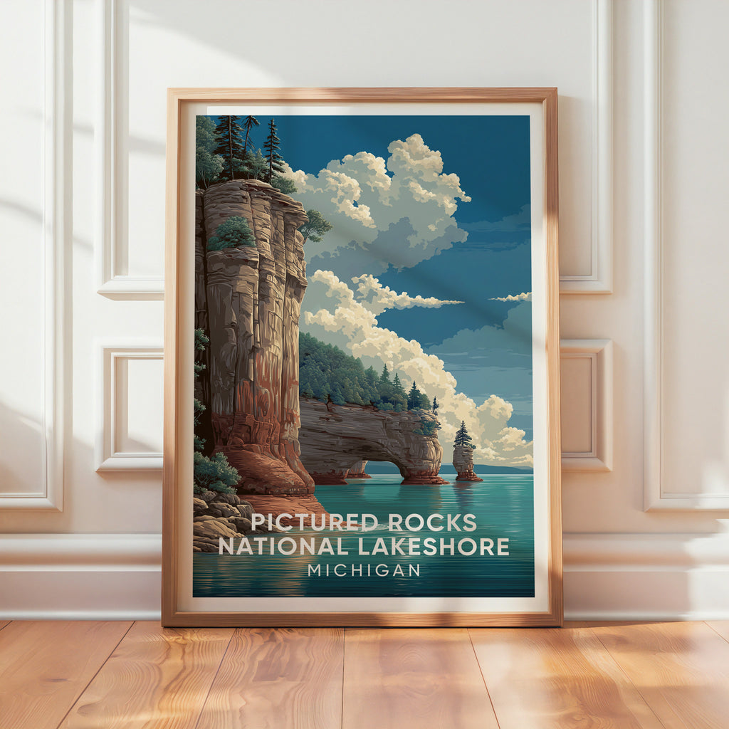 Pictured Rocks National Lakeshore Michigan