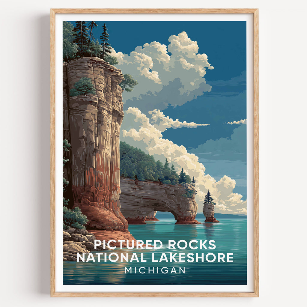 Pictured Rocks National Lakeshore Michigan