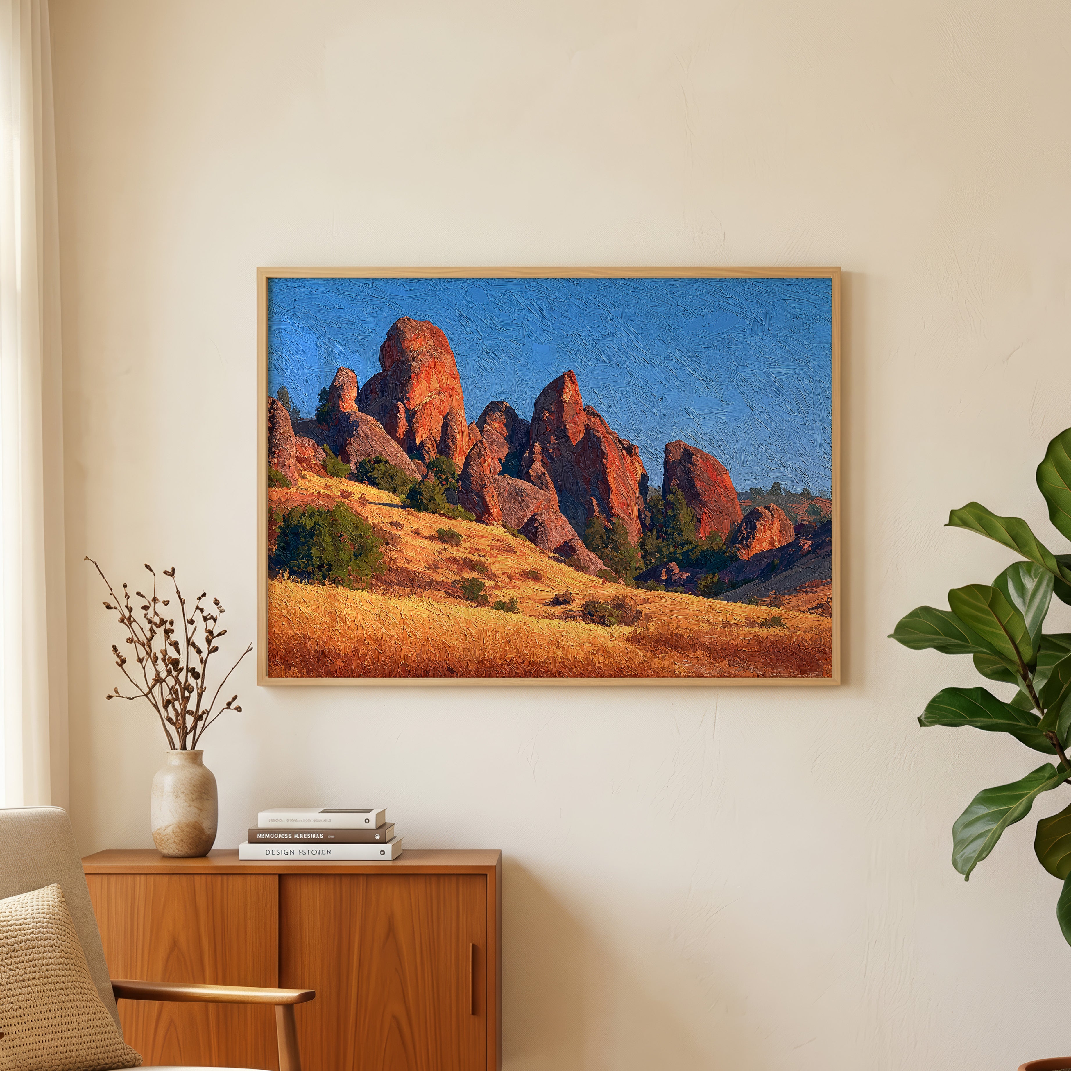 Pinnacles National Park Oil Painting
