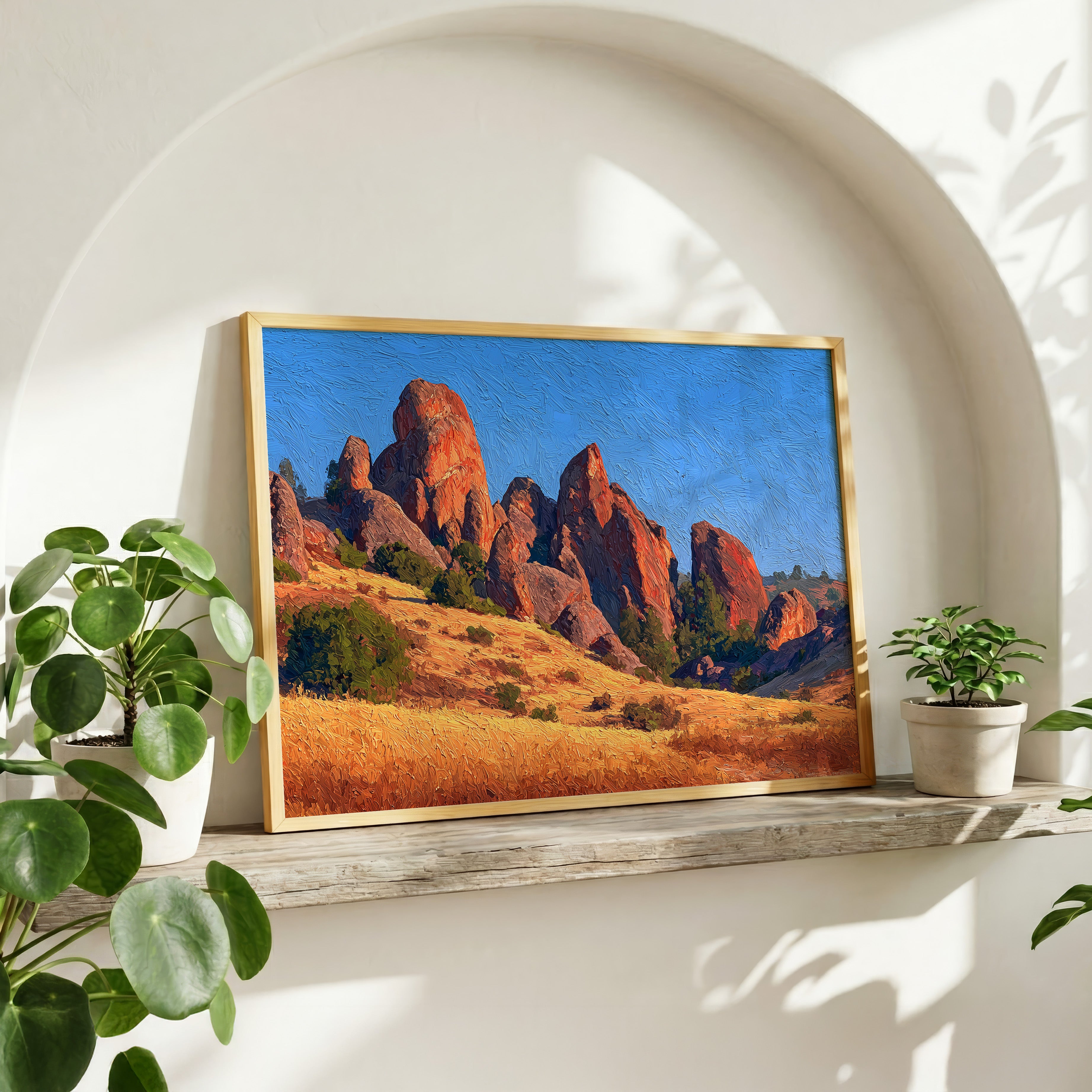 Pinnacles National Park Oil Painting