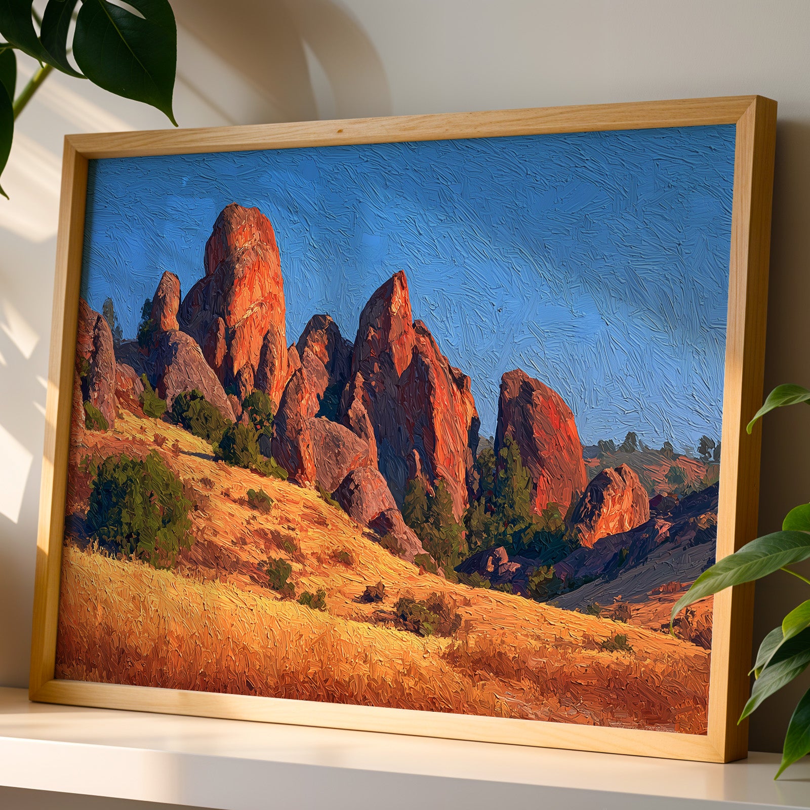 Pinnacles National Park Oil Painting