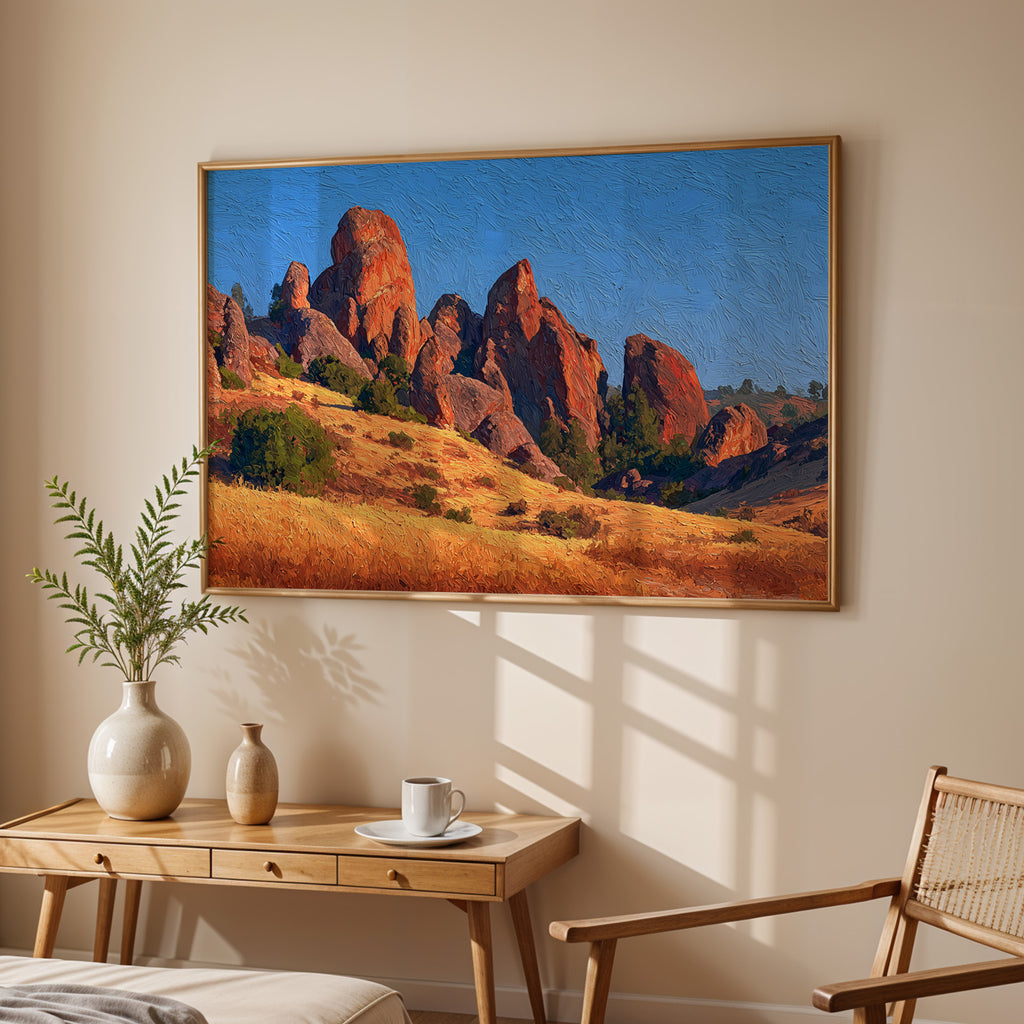 Pinnacles National Park Oil Painting