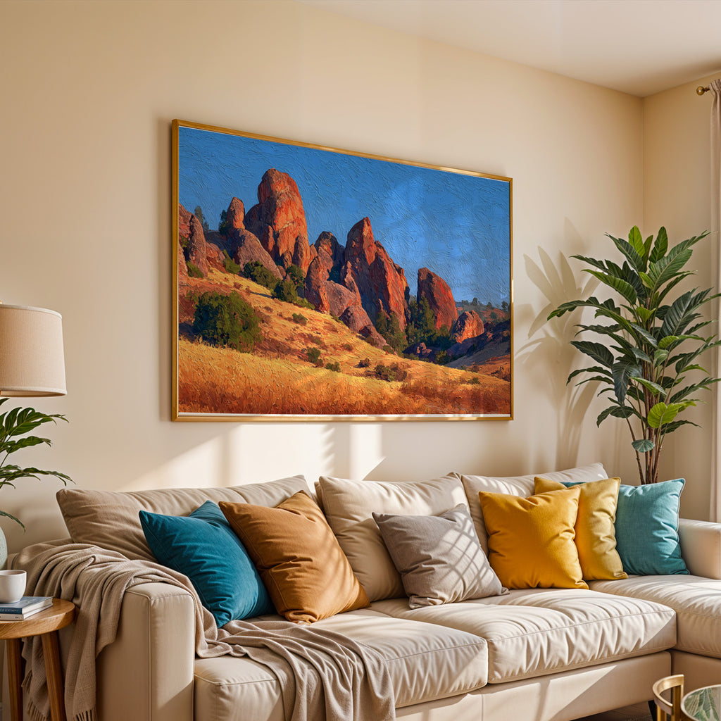 Pinnacles National Park Oil Painting