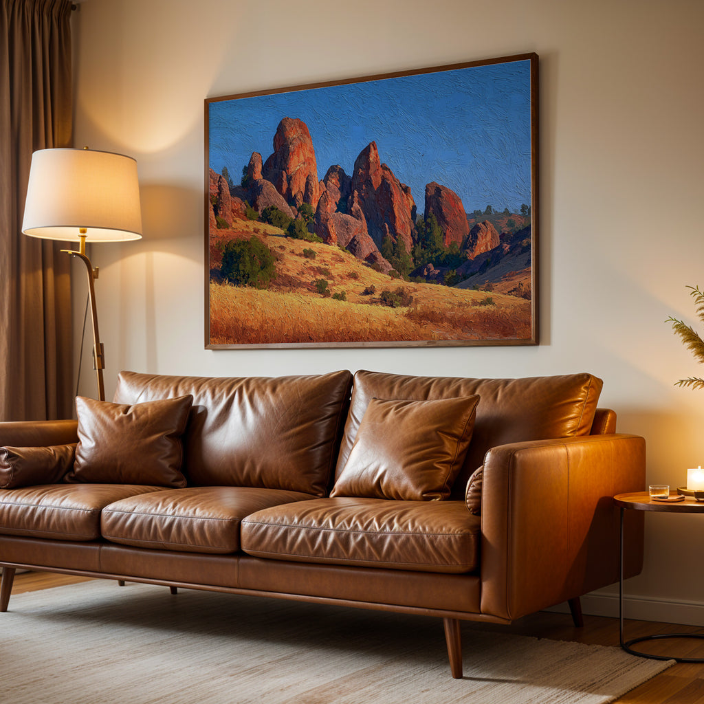 Pinnacles National Park Oil Painting