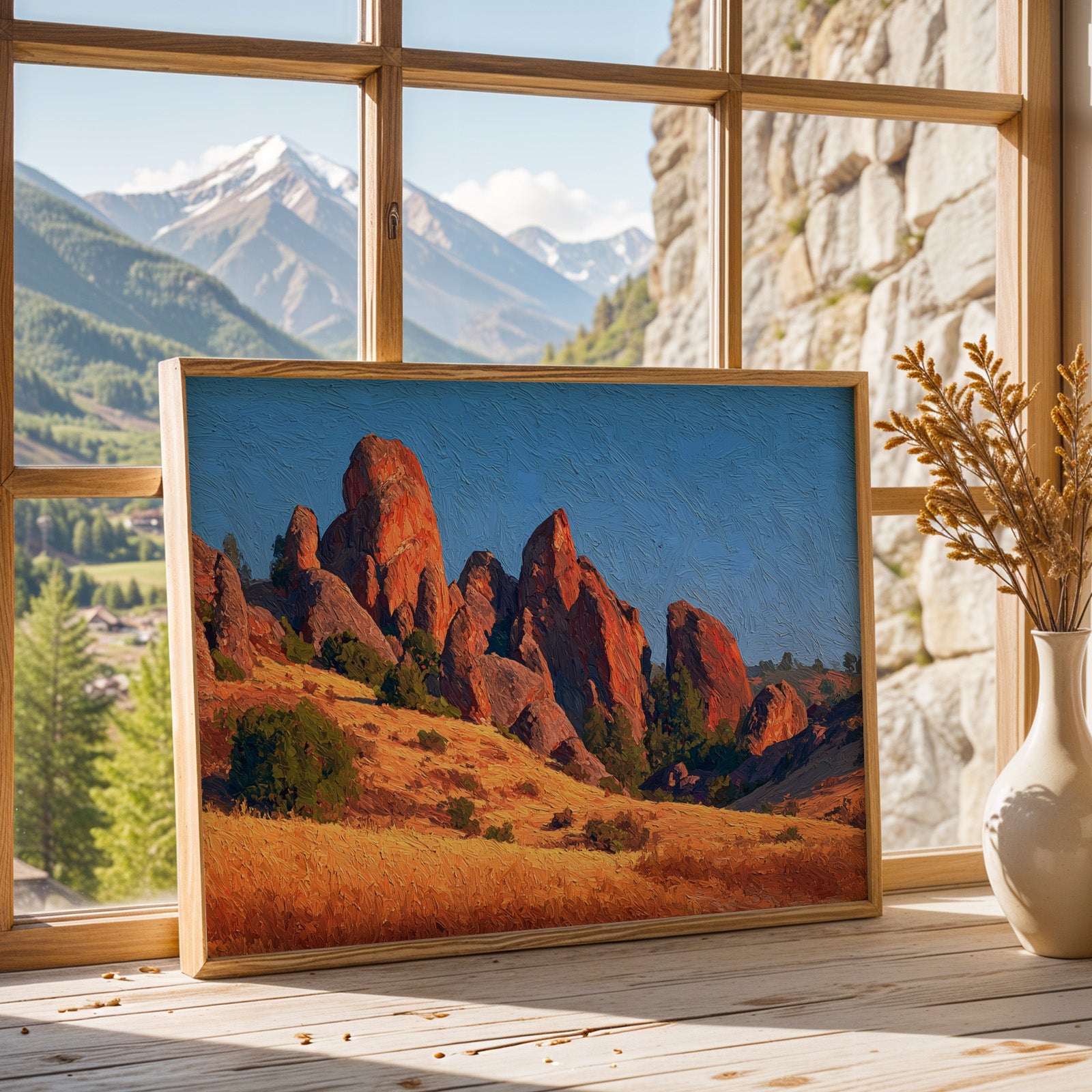 Pinnacles National Park Oil Painting
