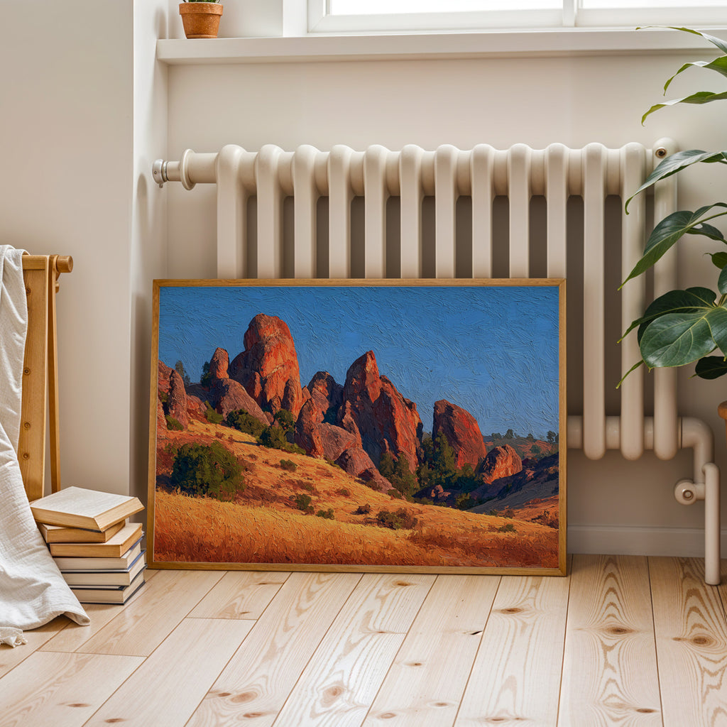 Pinnacles National Park Oil Painting