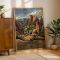 Pinnacles National Park Vintage WPA Art