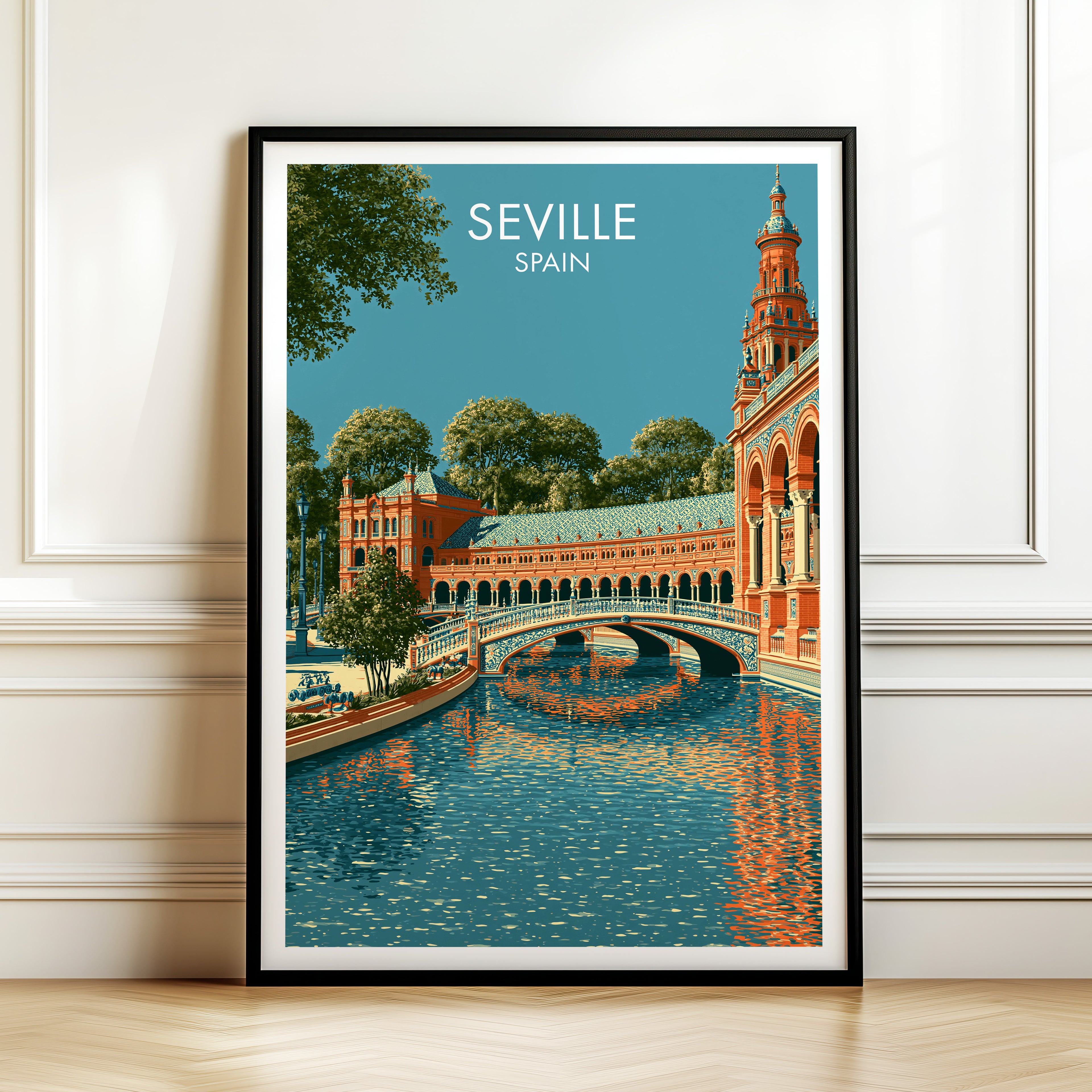 Plaza de España, Sevilla, Spanien