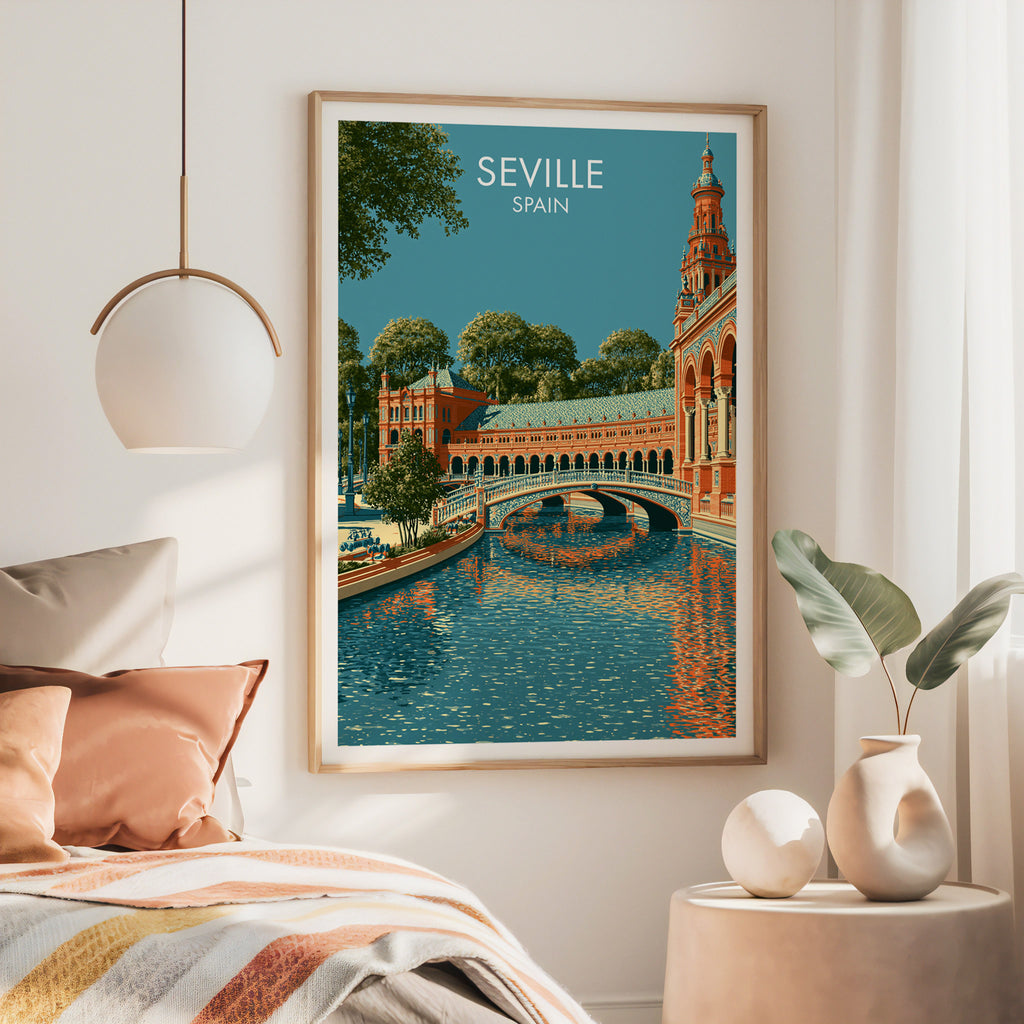 Plaza de España, Sevilla, Spanien