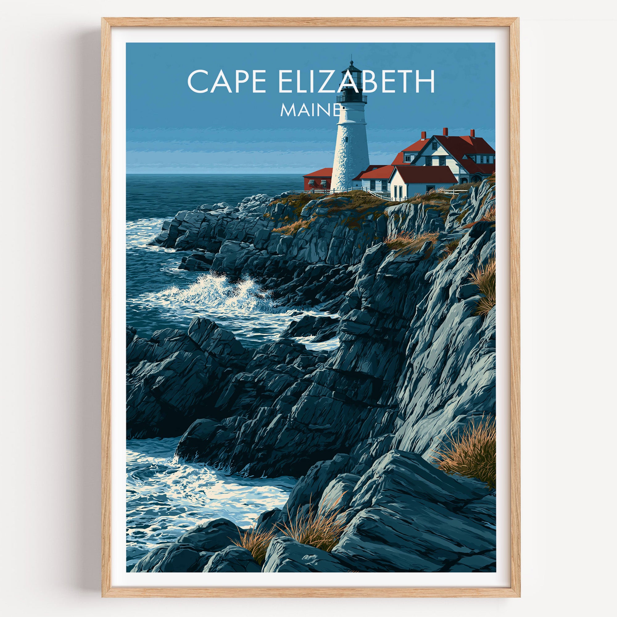 Portland Head Light Cape Elizabeth Maine