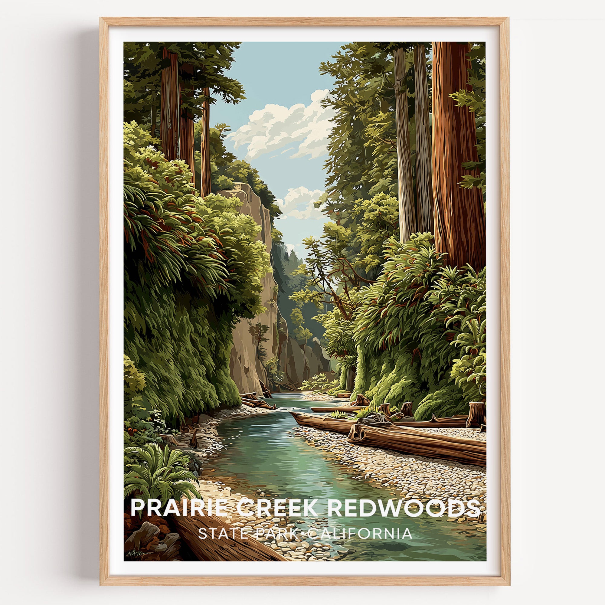 Prairie Creek Redwoods State Park California