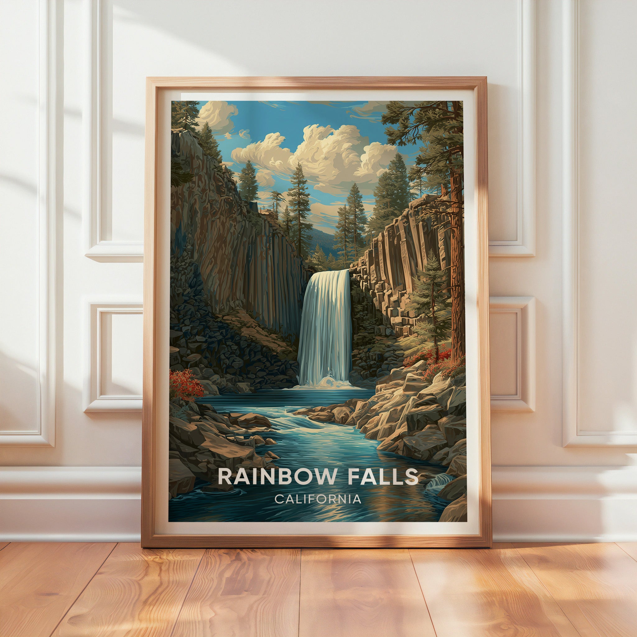 Rainbow Falls California