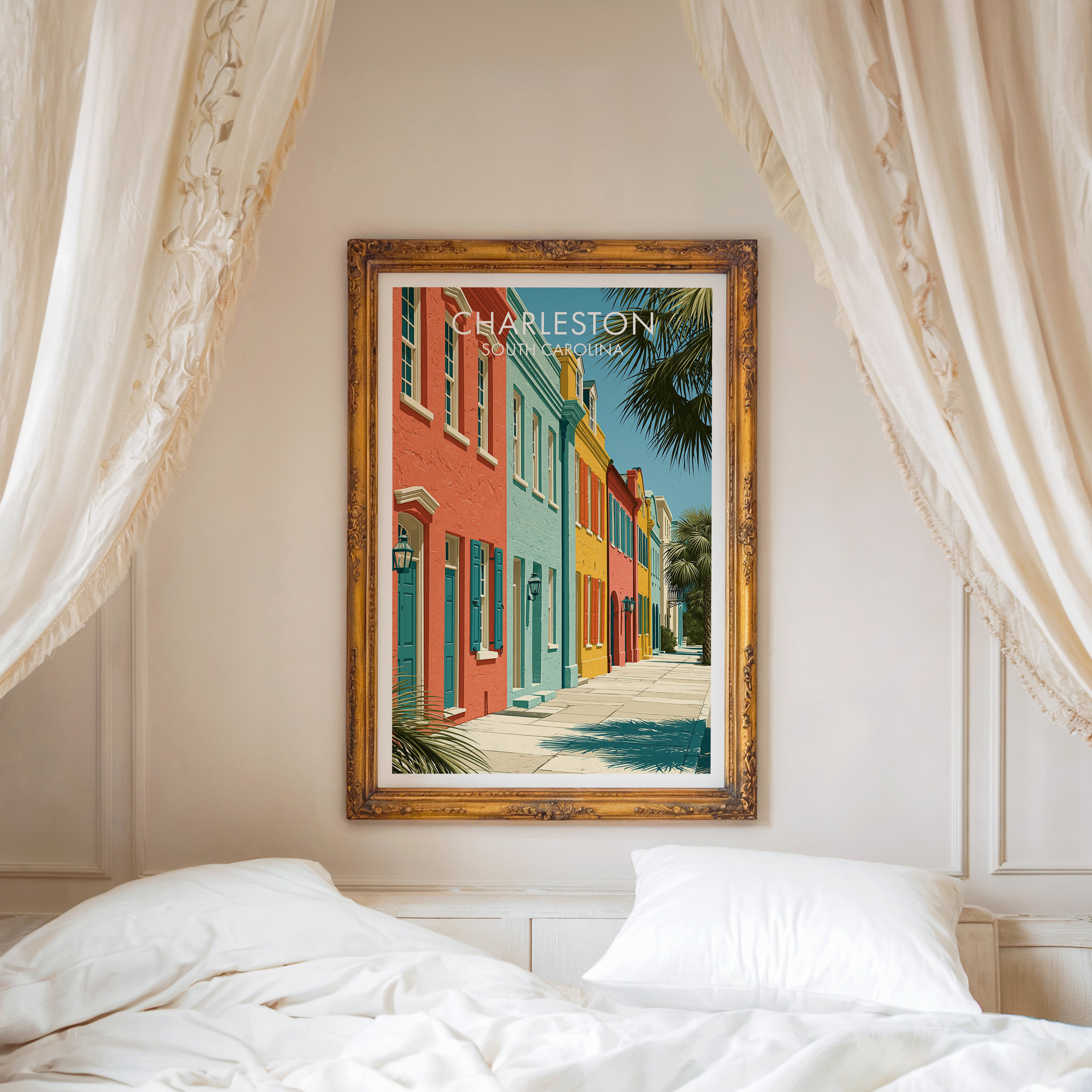 Rainbow Row Charleston South Carolina