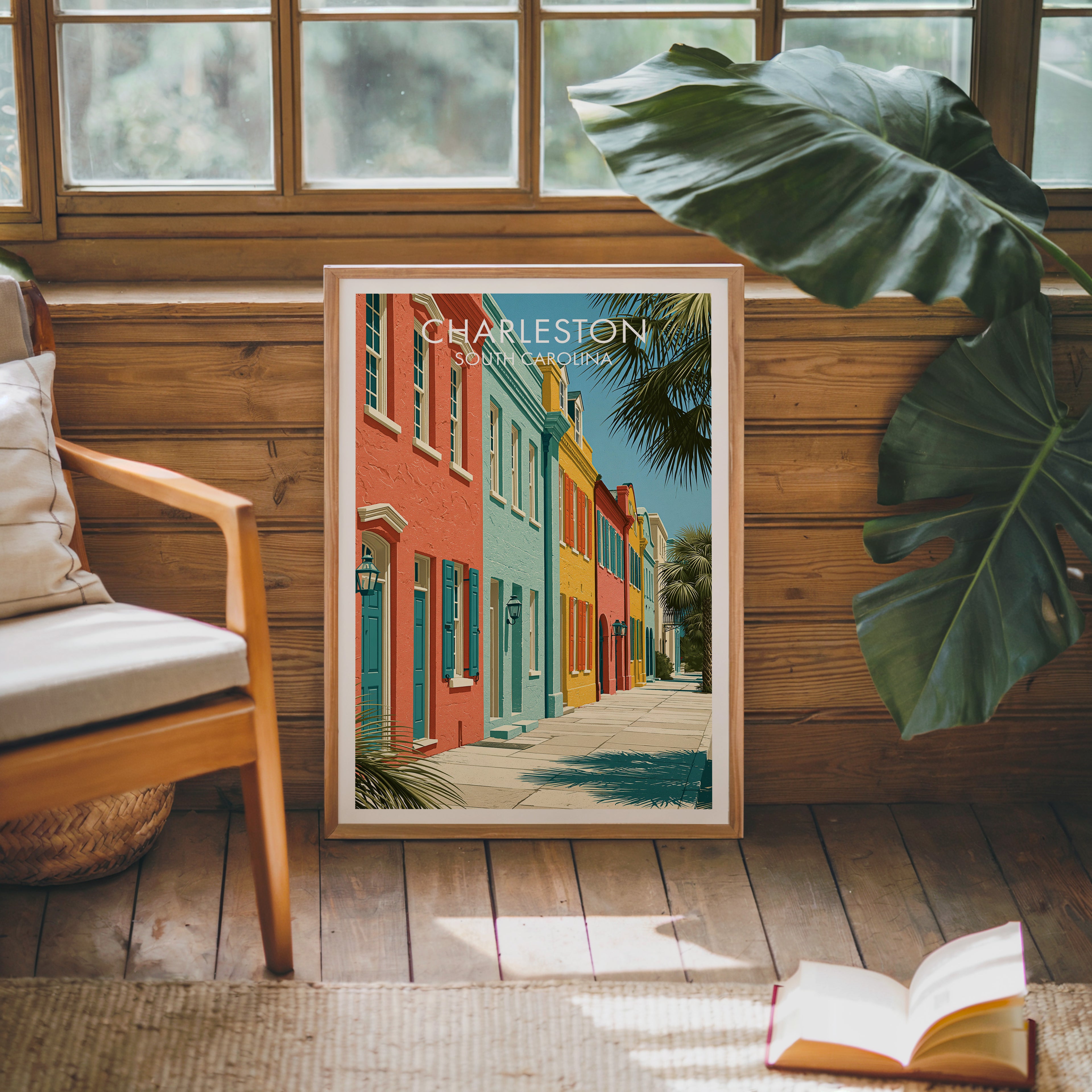 Rainbow Row Charleston South Carolina