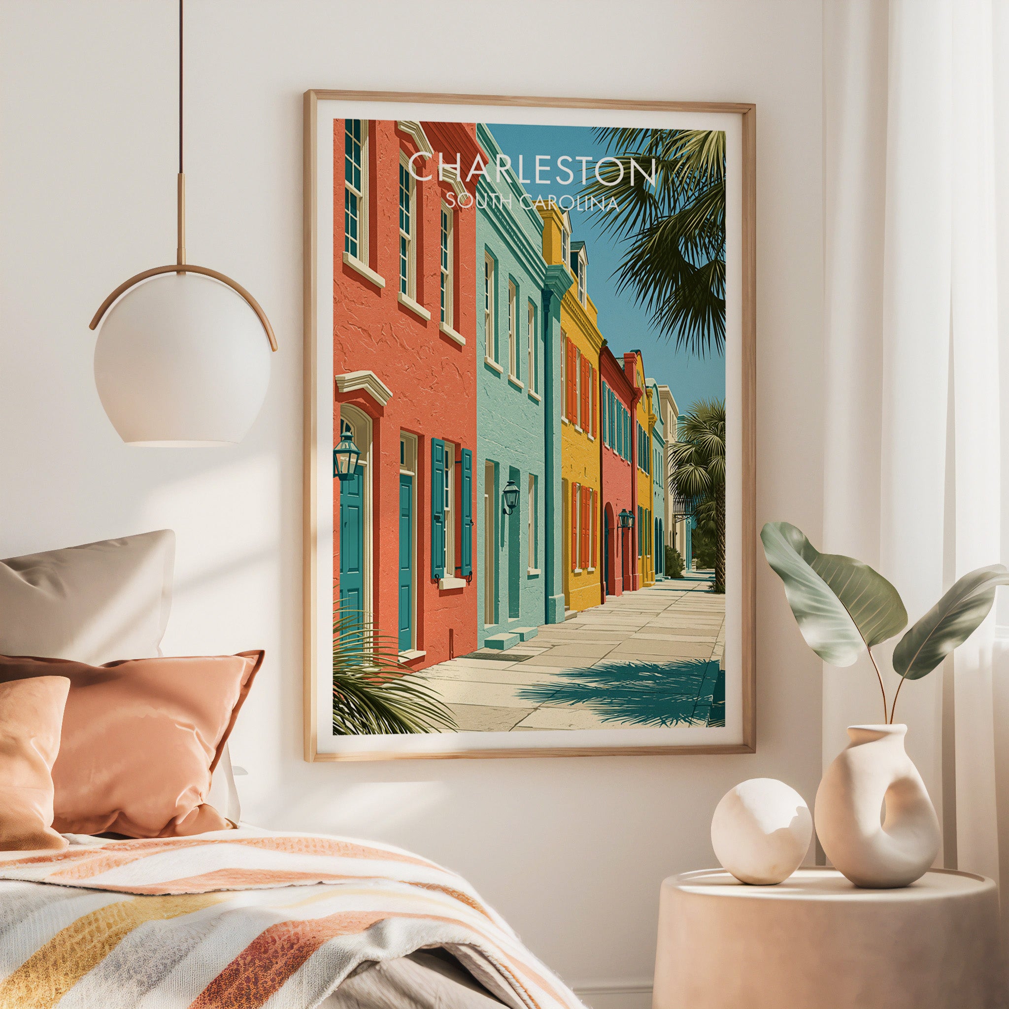 Rainbow Row Charleston South Carolina