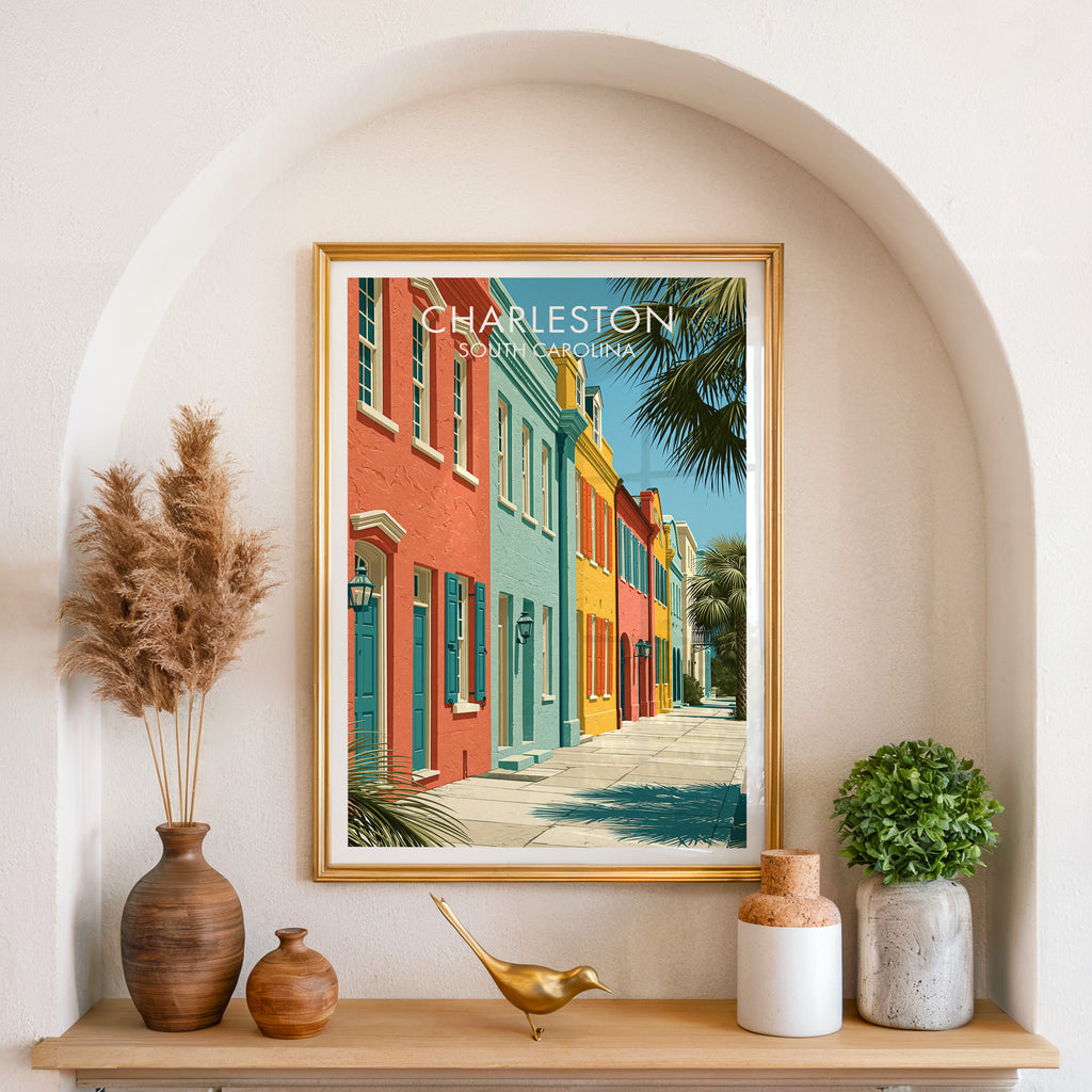 Rainbow Row Charleston South Carolina