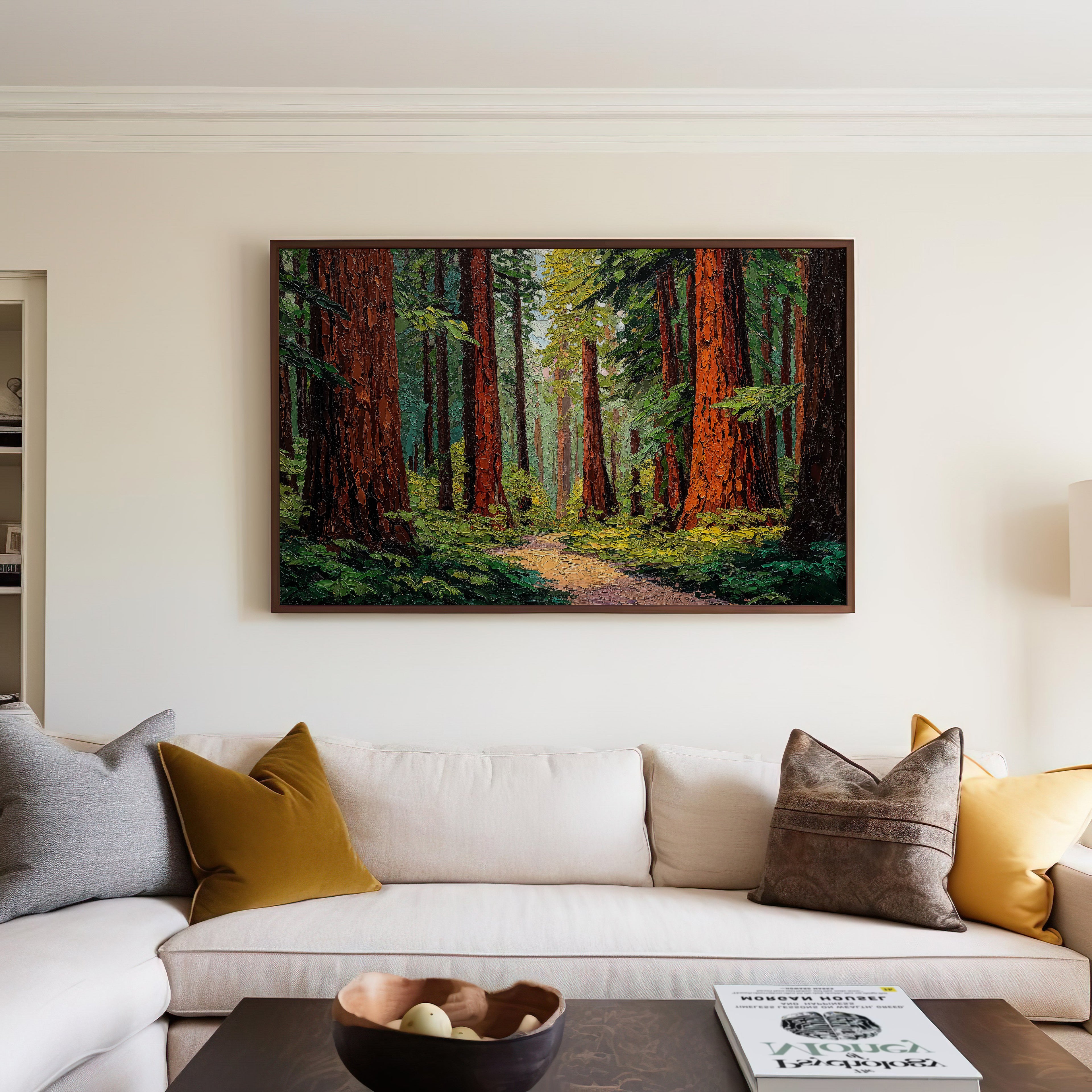 Redwood National Park Oil Painting